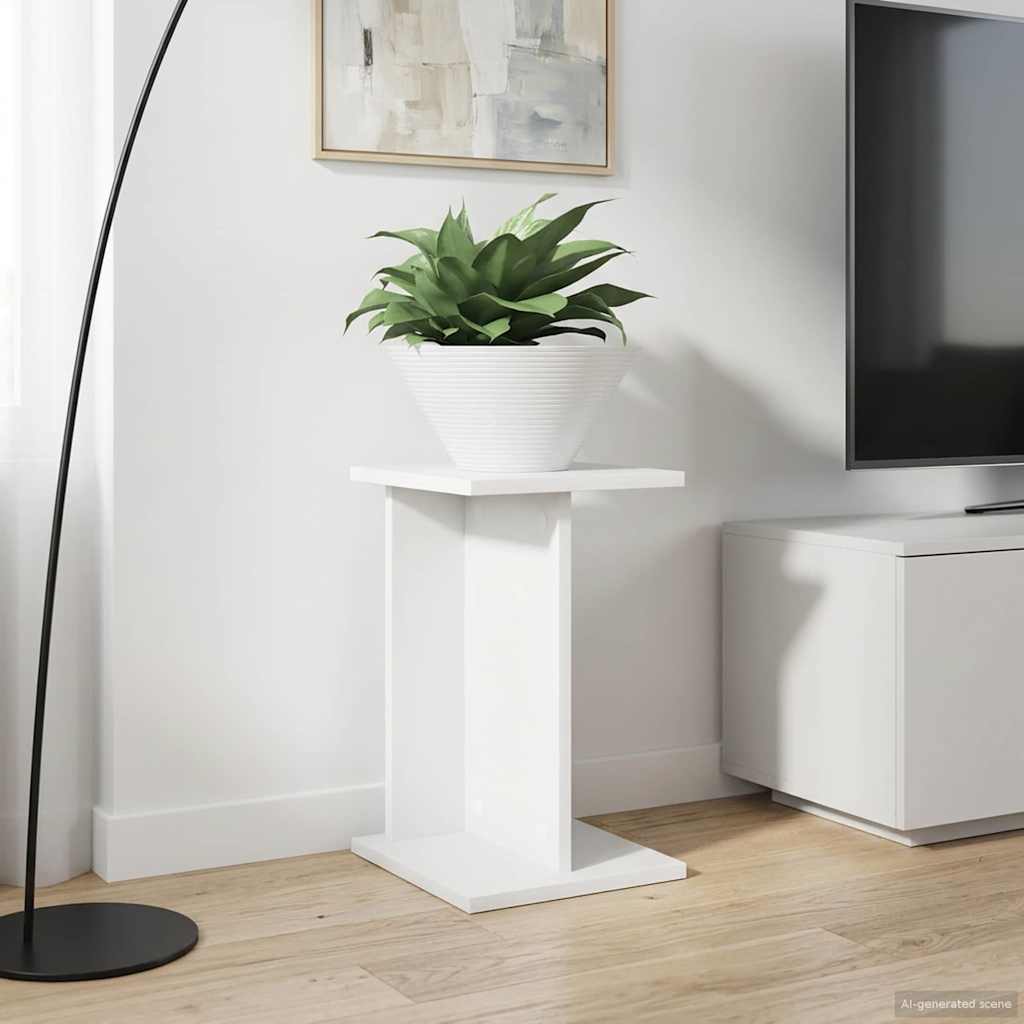 Plantenstandaard 2 pcs Wit 25 x 25,5 x 40,5 cm is nu te koop bij PeponiXL, paradijselijk wonen!