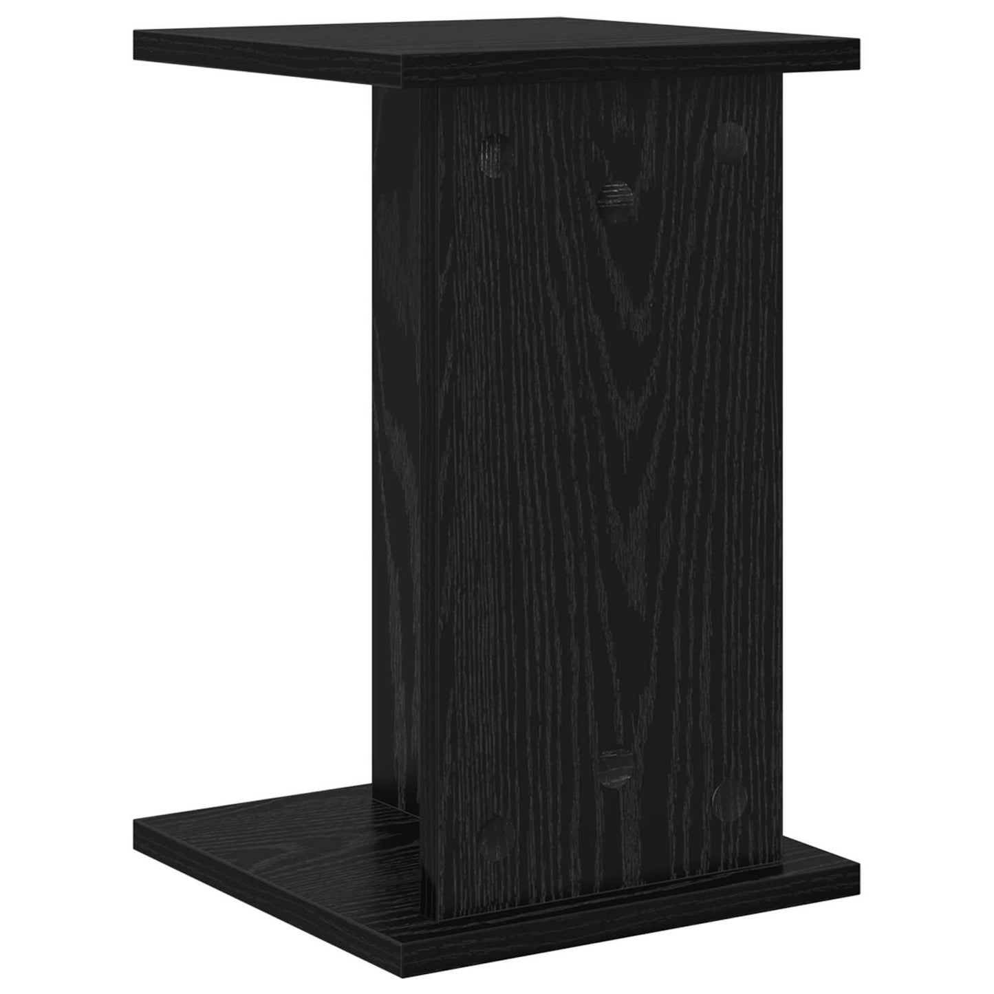 Plantenstandaard 2 pcs Zwarte Eik 25 x 25,5 x 40,5 cm is nu te koop bij PeponiXL, paradijselijk wonen!