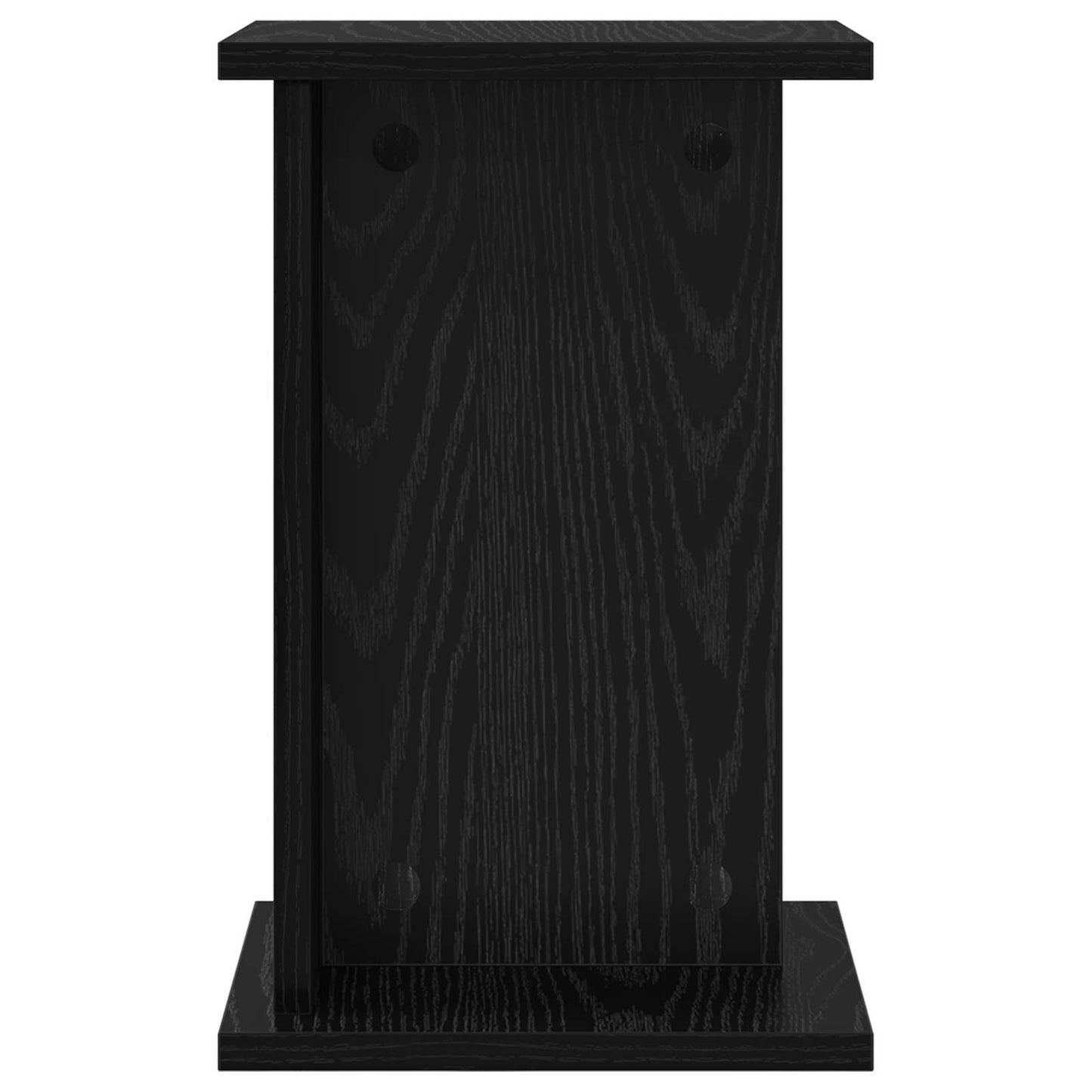 Plantenstandaard 2 pcs Zwarte Eik 25 x 25,5 x 40,5 cm is nu te koop bij PeponiXL, paradijselijk wonen!