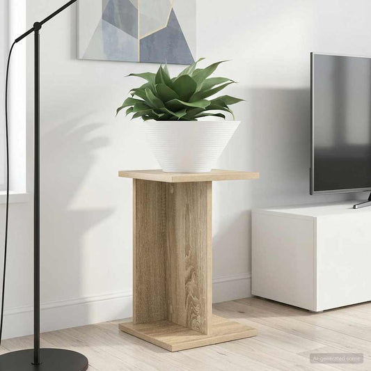 Plantenstandaard 2 pcs Sonoma Eiken 25 x 25,5 x 40,5 cm is nu te koop bij PeponiXL, paradijselijk wonen!