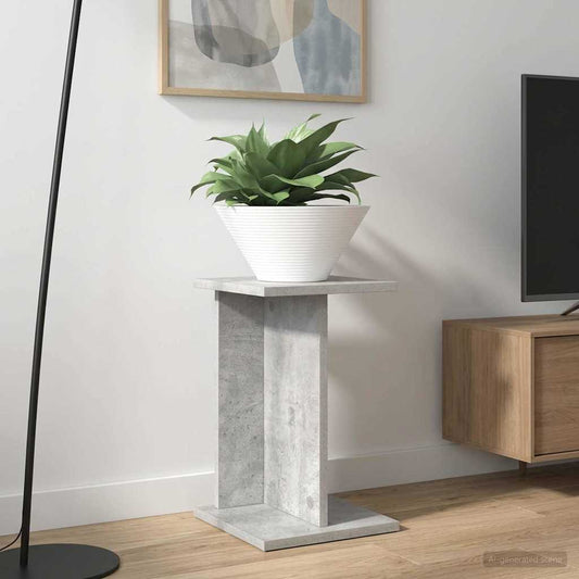 Plantenstandaard Beton Grijs 25 x 25,5 x 40,5 cm is nu te koop bij PeponiXL, paradijselijk wonen!