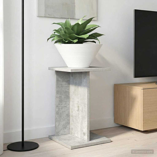Plantenstandaard 2 pcs Beton Grijs 25 x 25,5 x 40,5 cm is nu te koop bij PeponiXL, paradijselijk wonen!
