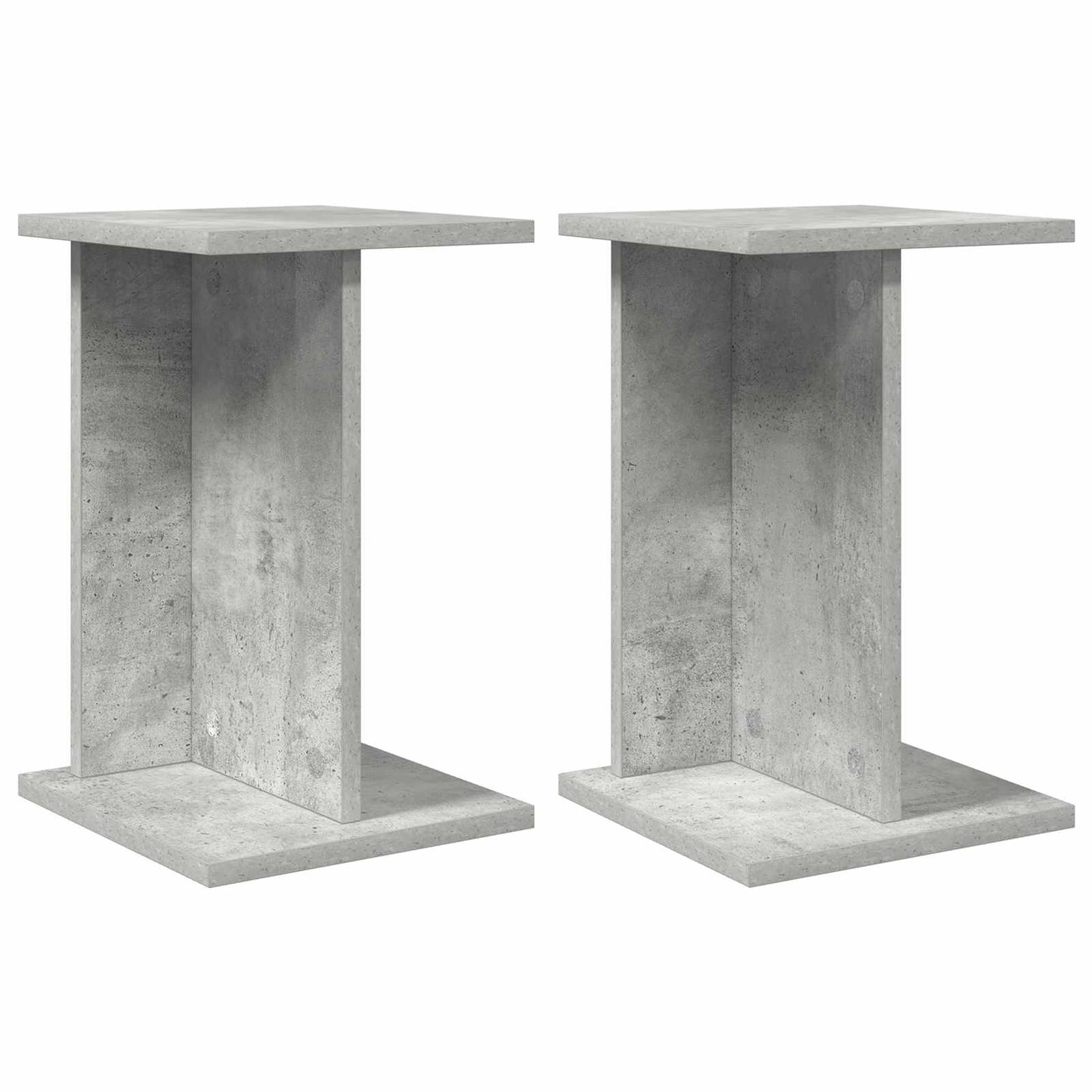 Plantenstandaard 2 pcs Beton Grijs 25 x 25,5 x 40,5 cm is nu te koop bij PeponiXL, paradijselijk wonen!