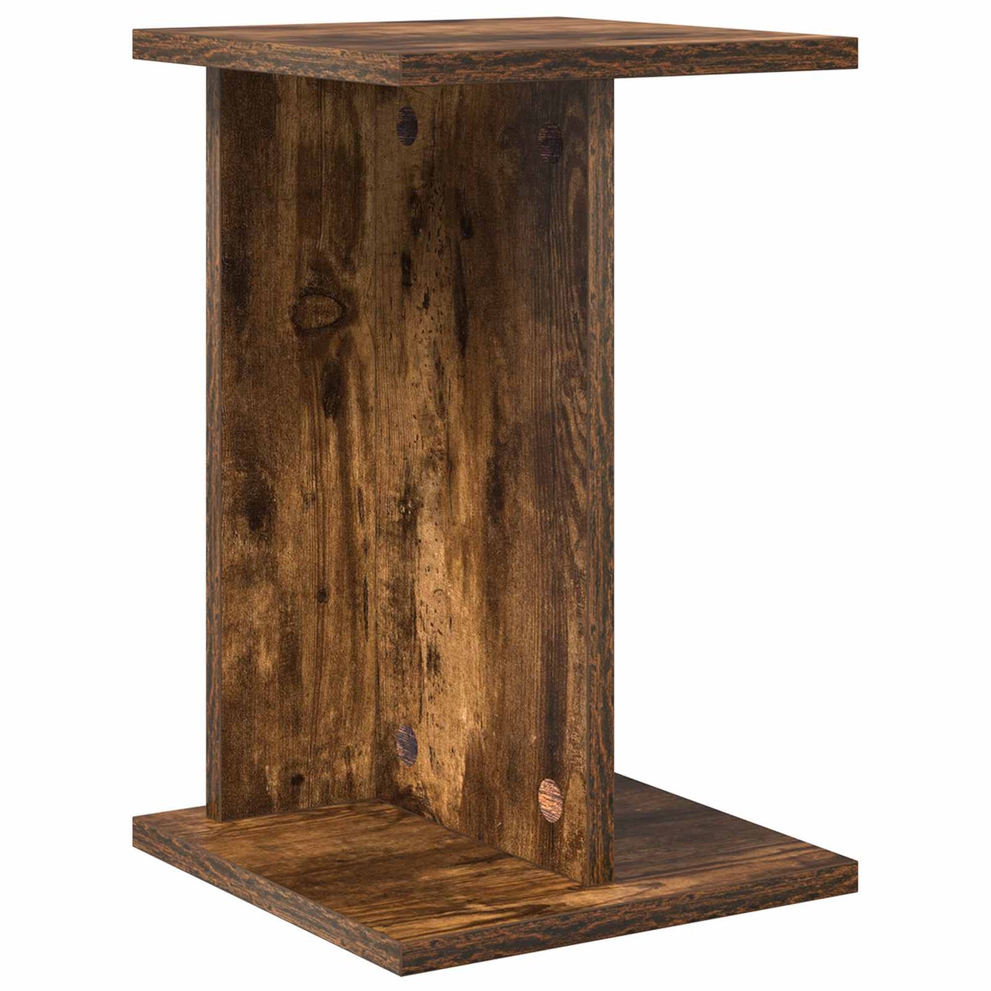 Plantenstandaard 2 pcs Gerookte Eik 25 x 25,5 x 40,5 cm is nu te koop bij PeponiXL, paradijselijk wonen!