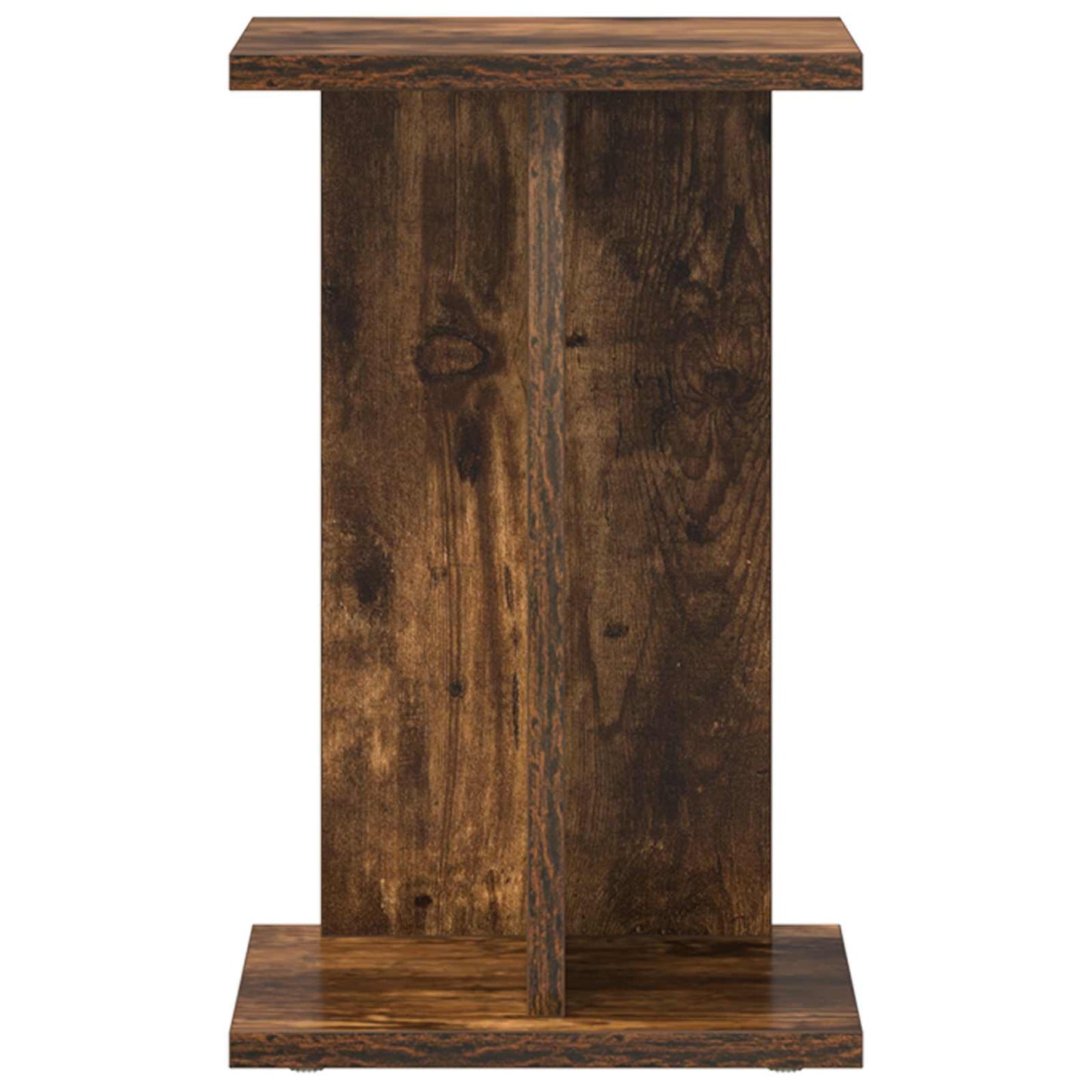 Plantenstandaard 2 pcs Gerookte Eik 25 x 25,5 x 40,5 cm is nu te koop bij PeponiXL, paradijselijk wonen!