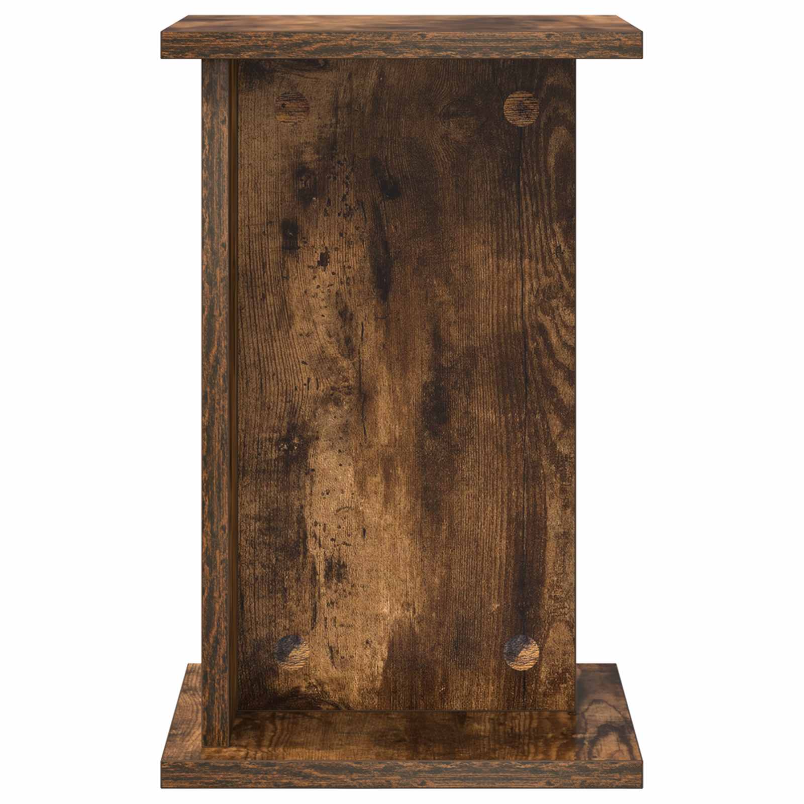 Plantenstandaard 2 pcs Gerookte Eik 25 x 25,5 x 40,5 cm is nu te koop bij PeponiXL, paradijselijk wonen!