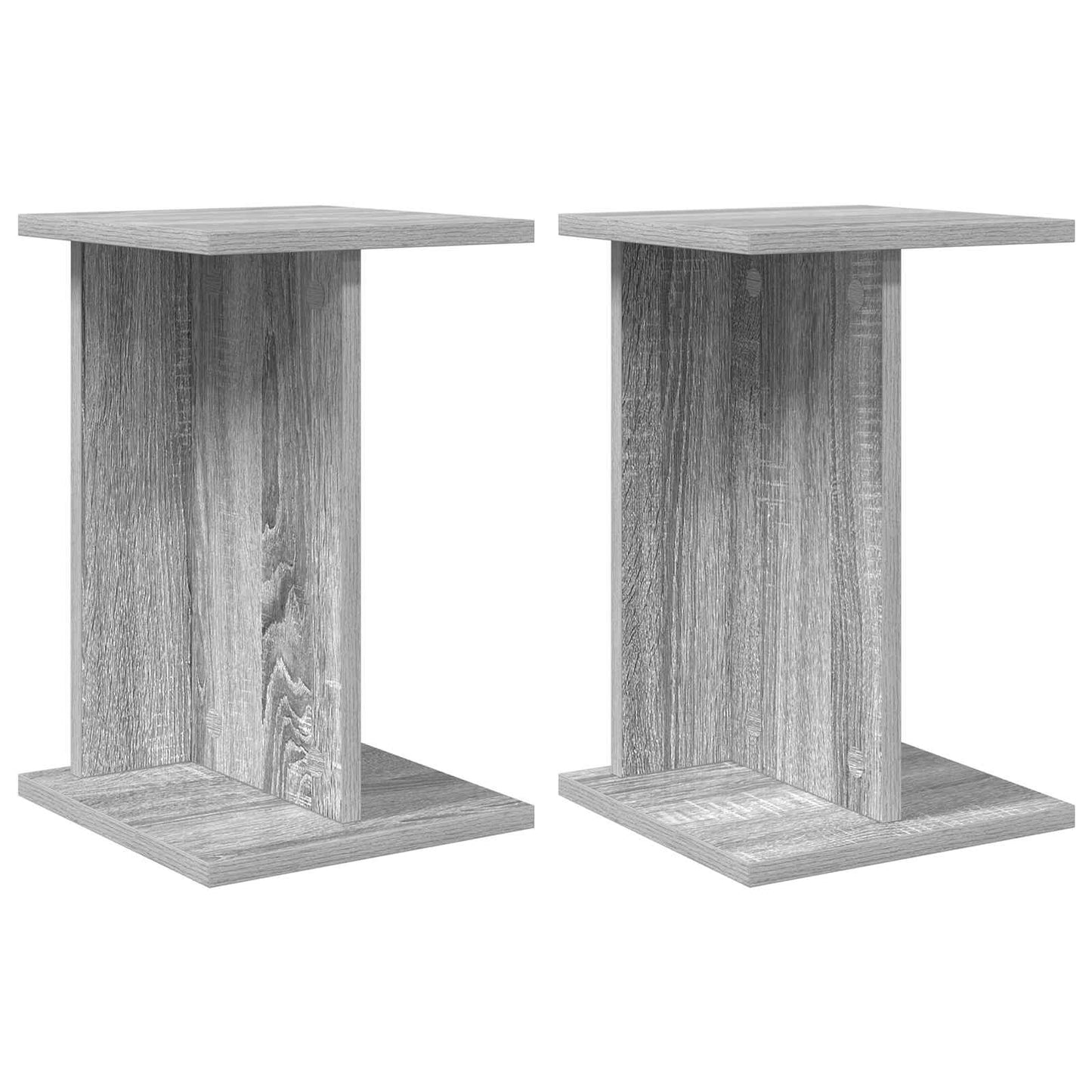 Plantenstandaard 2 pcs Grijze Sonoma 25 x 25,5 x 40,5 cm is nu te koop bij PeponiXL, paradijselijk wonen!
