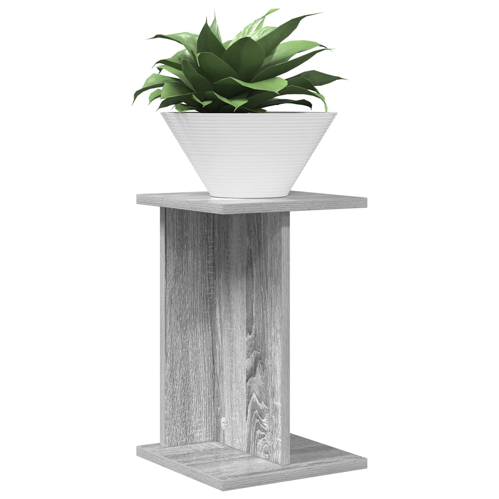 Plantenstandaard 2 pcs Grijze Sonoma 25 x 25,5 x 40,5 cm is nu te koop bij PeponiXL, paradijselijk wonen!