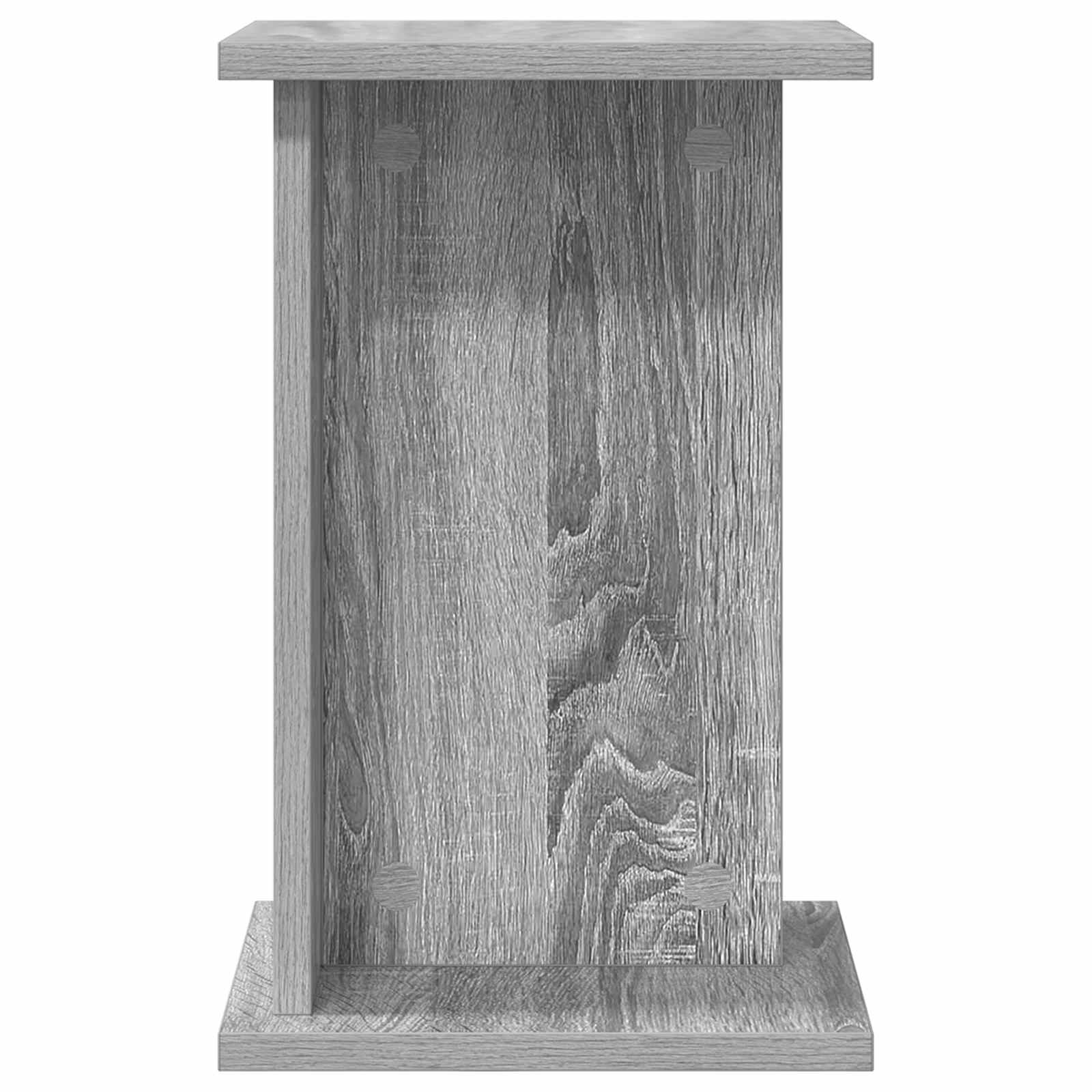 Plantenstandaard 2 pcs Grijze Sonoma 25 x 25,5 x 40,5 cm is nu te koop bij PeponiXL, paradijselijk wonen!