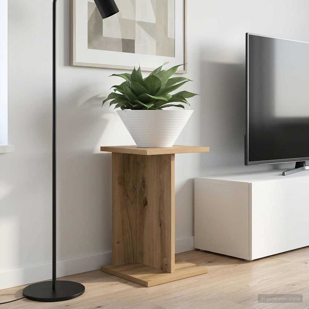 Plantenstandaard Artisan Eik 25 x 25,5 x 40,5 cm is nu te koop bij PeponiXL, paradijselijk wonen!