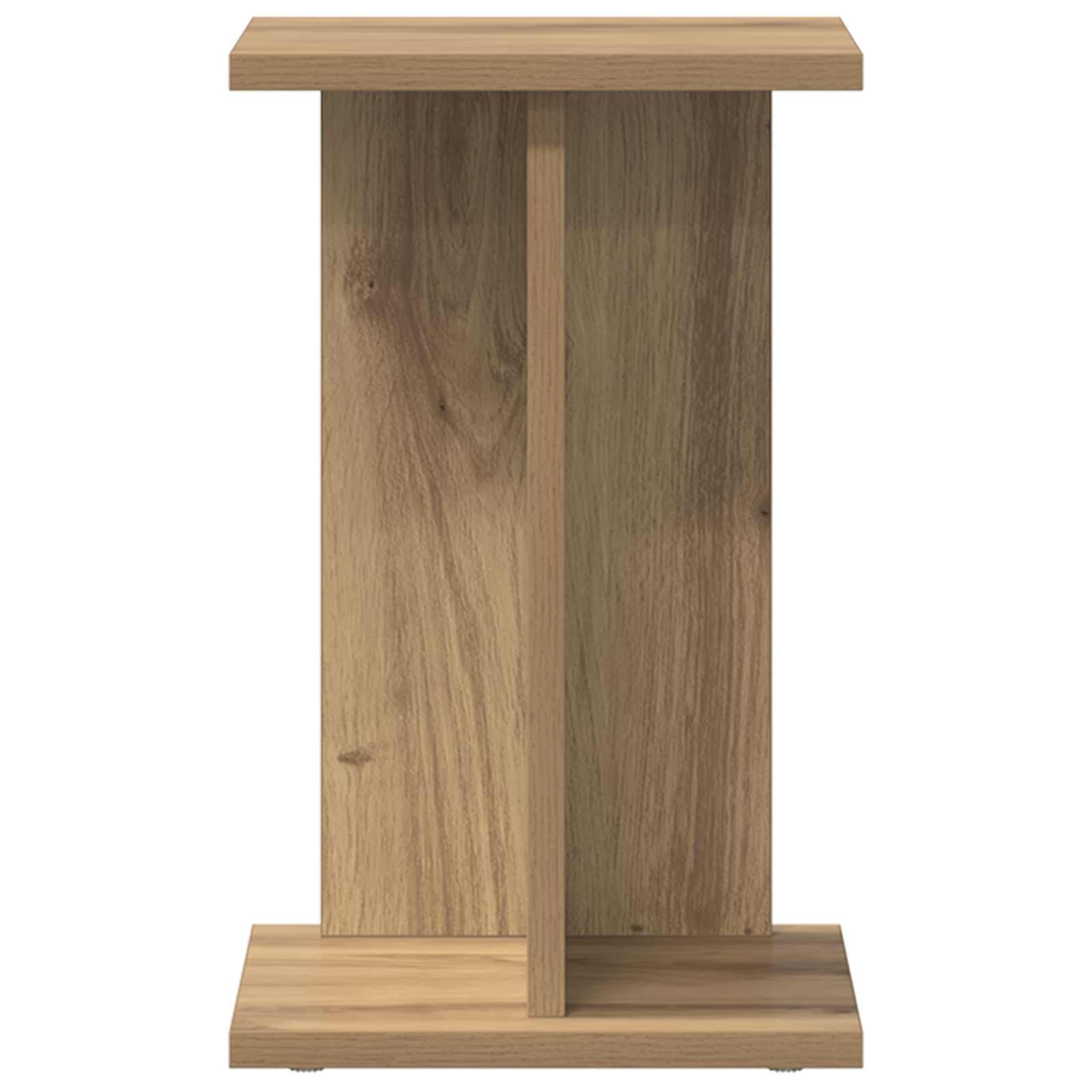Plantenstandaard 2 pcs Artisan Eik 25 x 25,5 x 40,5 cm is nu te koop bij PeponiXL, paradijselijk wonen!