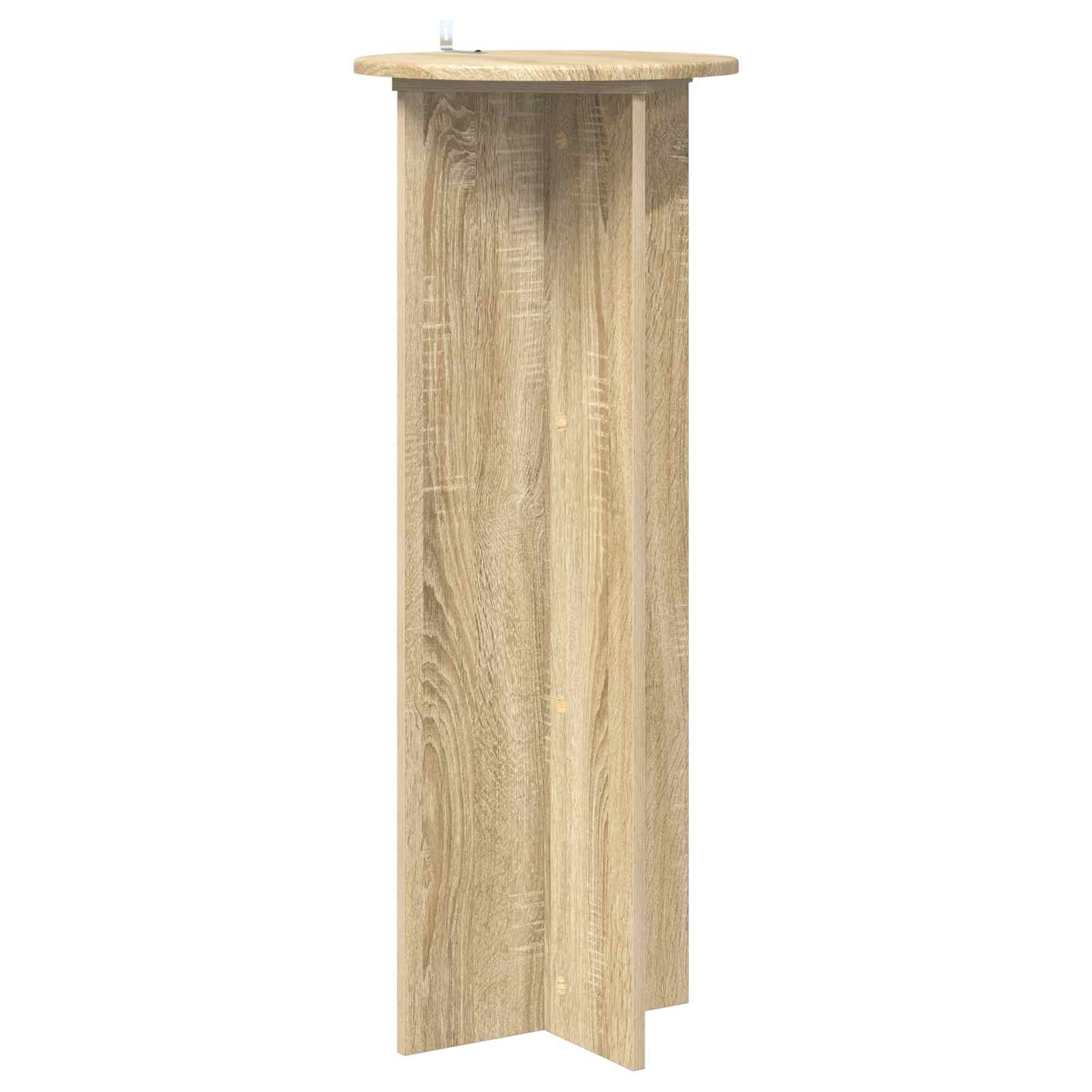 Plantenstandaard 2 pcs Sonoma Eiken Ø40 x 100 cm Bewerkt hout is nu te koop bij PeponiXL, paradijselijk wonen!