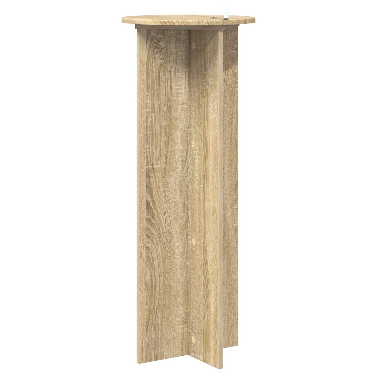 Plantenstandaard 2 pcs Sonoma Eiken Ø40 x 100 cm Bewerkt hout is nu te koop bij PeponiXL, paradijselijk wonen!