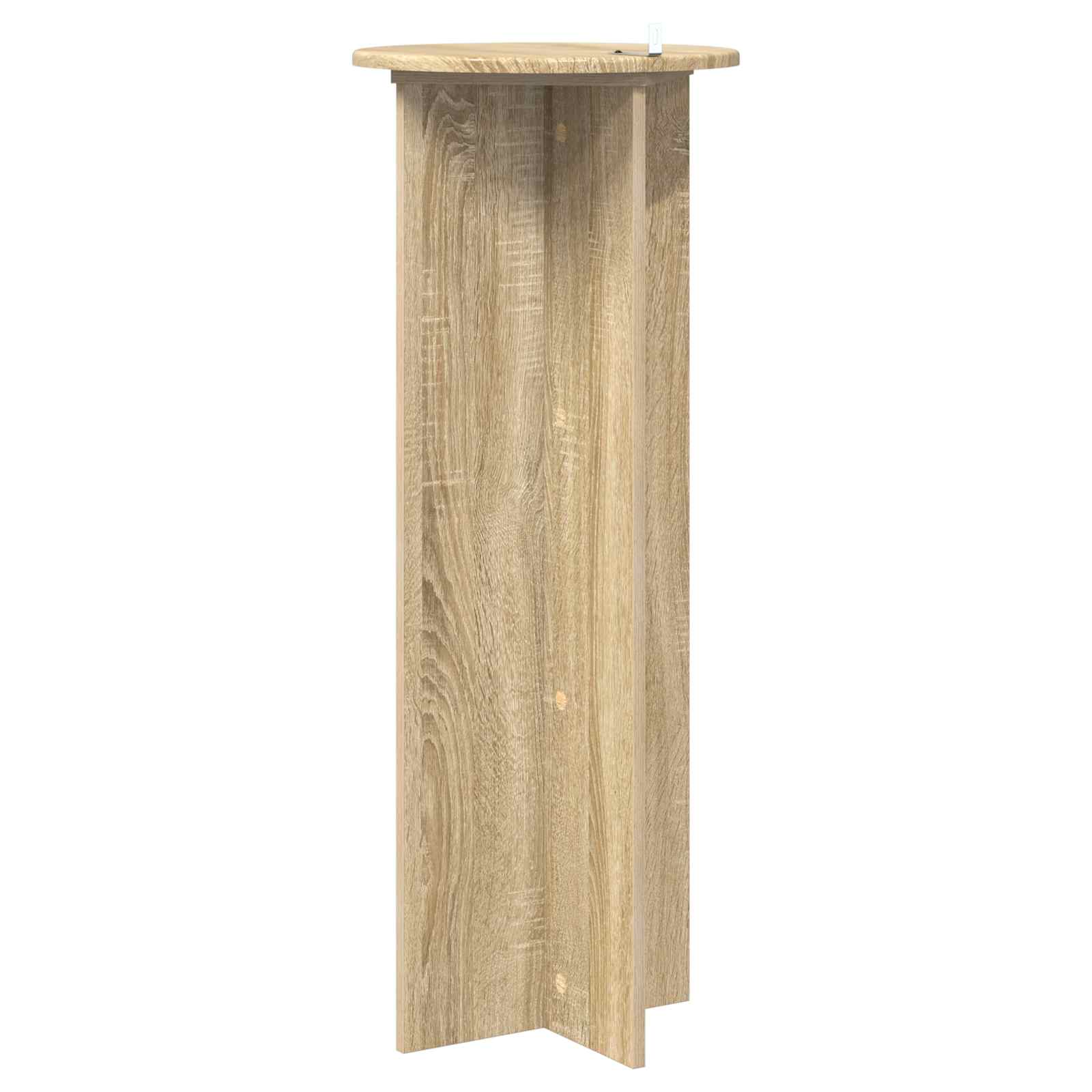 Plantenstandaard 2 pcs Sonoma Eiken Ø40 x 100 cm Bewerkt hout is nu te koop bij PeponiXL, paradijselijk wonen!