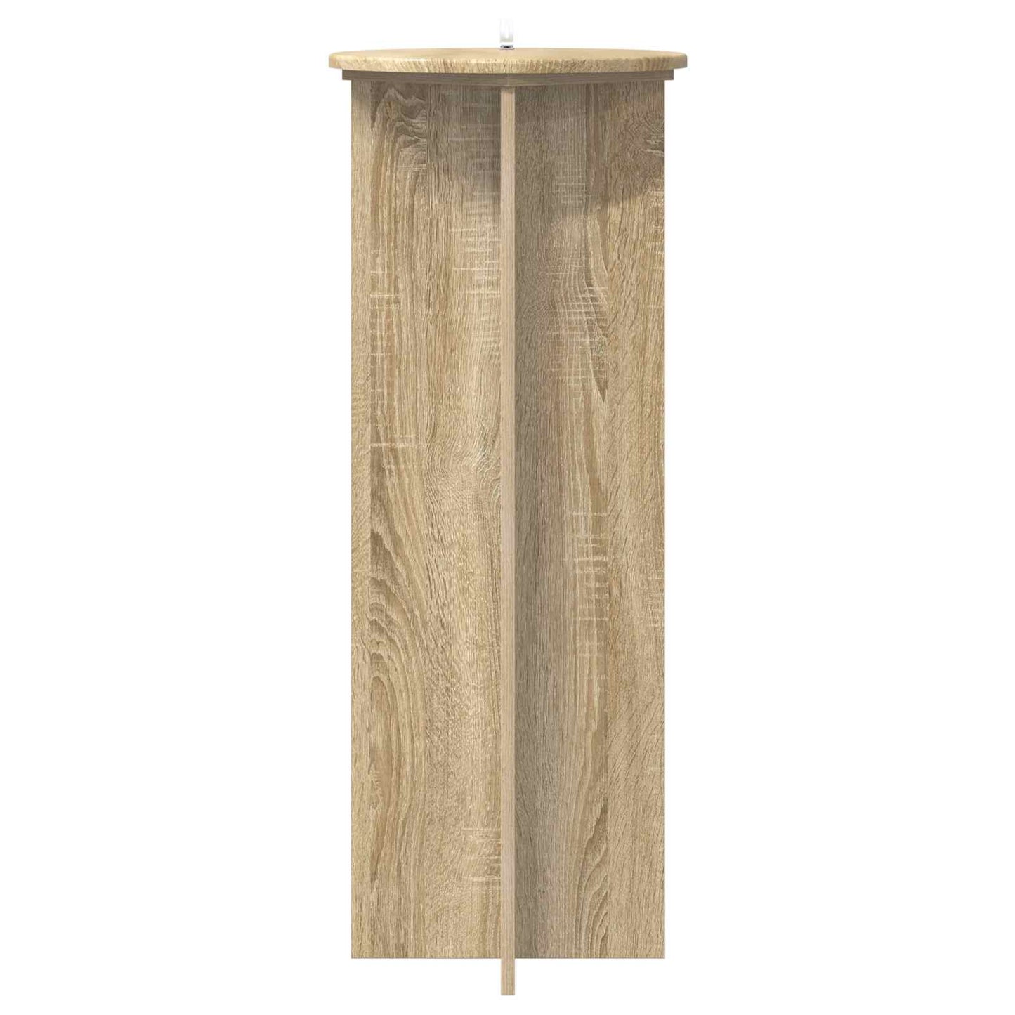 Plantenstandaard 2 pcs Sonoma Eiken Ø40 x 100 cm Bewerkt hout is nu te koop bij PeponiXL, paradijselijk wonen!