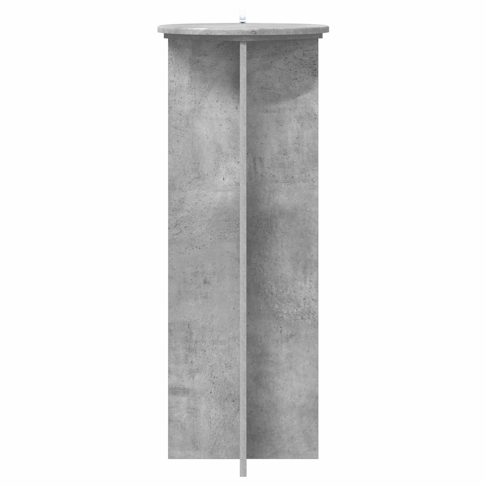 Plantenstandaard 2 pcs Betongrijs Ø40 x 100 cm Bewerkt hout is nu te koop bij PeponiXL, paradijselijk wonen!