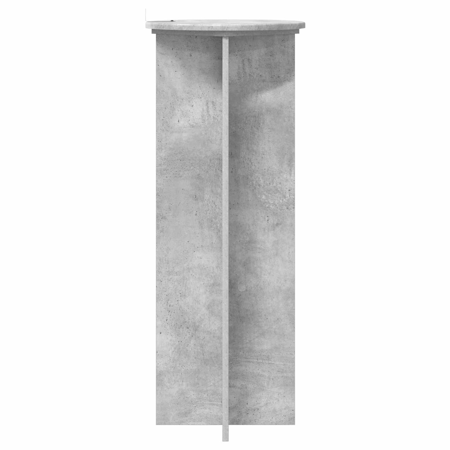 Plantenstandaard 2 pcs Betongrijs Ø40 x 100 cm Bewerkt hout is nu te koop bij PeponiXL, paradijselijk wonen!