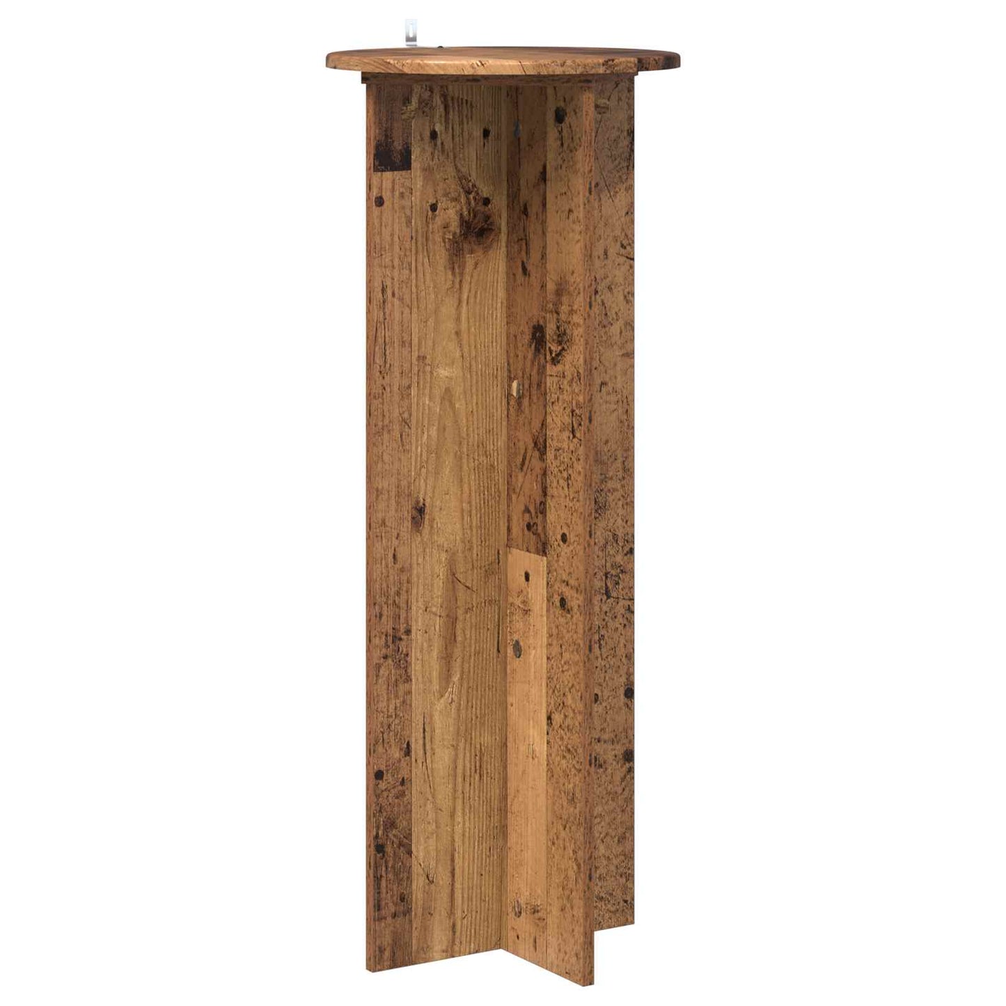 Plantenstandaard 2 pcs Oud hout Ø40 x 100 cm Bewerkt hout is nu te koop bij PeponiXL, paradijselijk wonen!