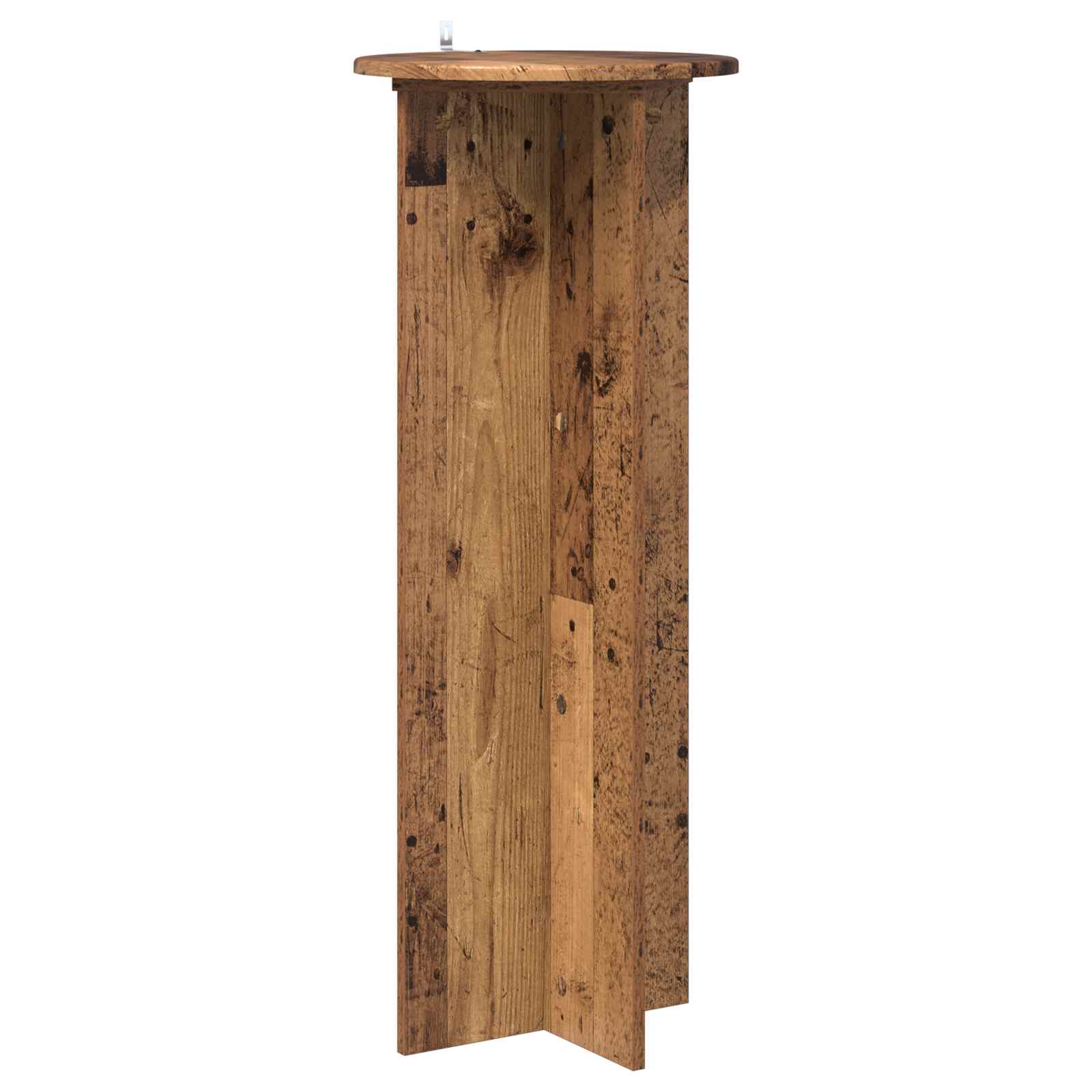 Plantenstandaard 2 pcs Oud hout Ø40 x 100 cm Bewerkt hout is nu te koop bij PeponiXL, paradijselijk wonen!