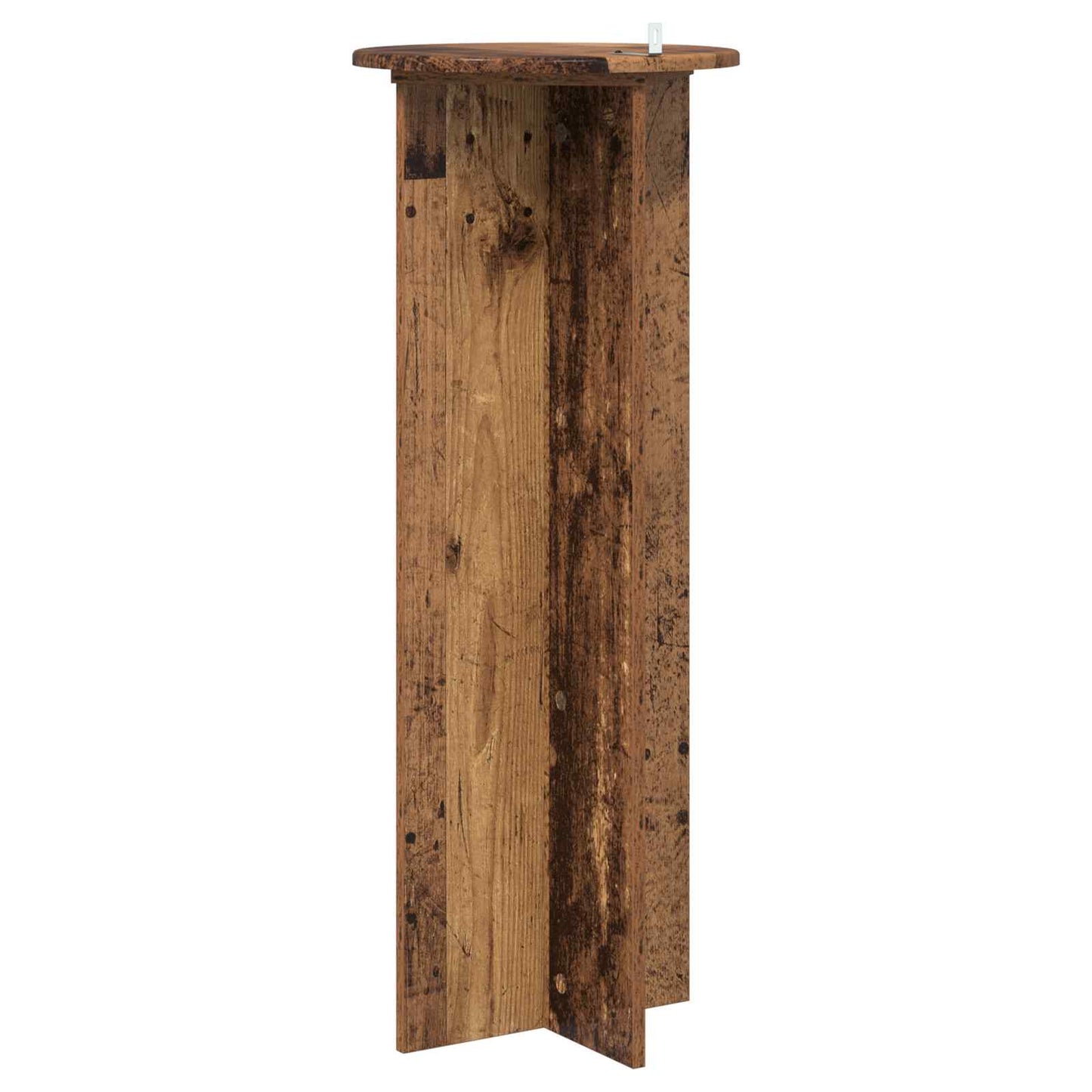Plantenstandaard 2 pcs Oud hout Ø40 x 100 cm Bewerkt hout is nu te koop bij PeponiXL, paradijselijk wonen!