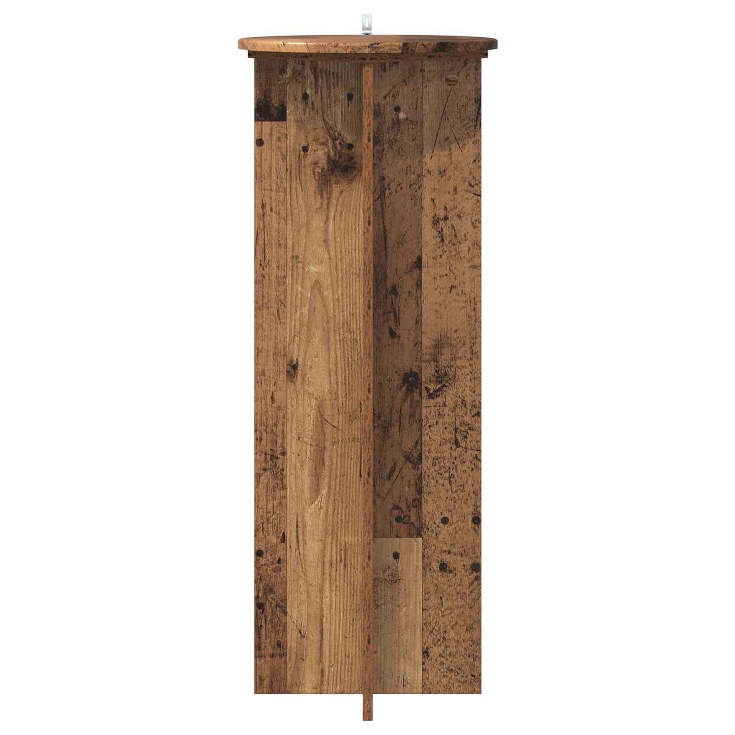Plantenstandaard 2 pcs Oud hout Ø40 x 100 cm Bewerkt hout is nu te koop bij PeponiXL, paradijselijk wonen!
