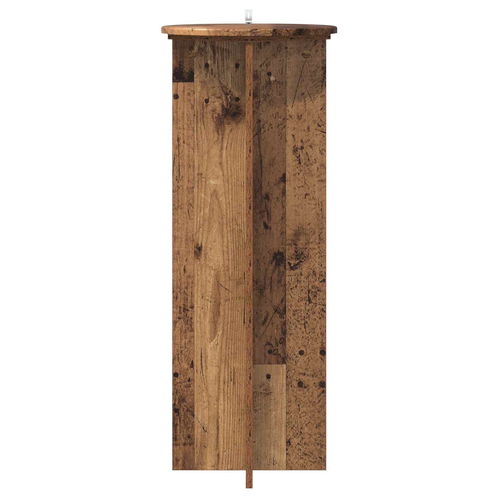 Plantenstandaard 2 pcs Oud hout Ø40 x 100 cm Bewerkt hout is nu te koop bij PeponiXL, paradijselijk wonen!