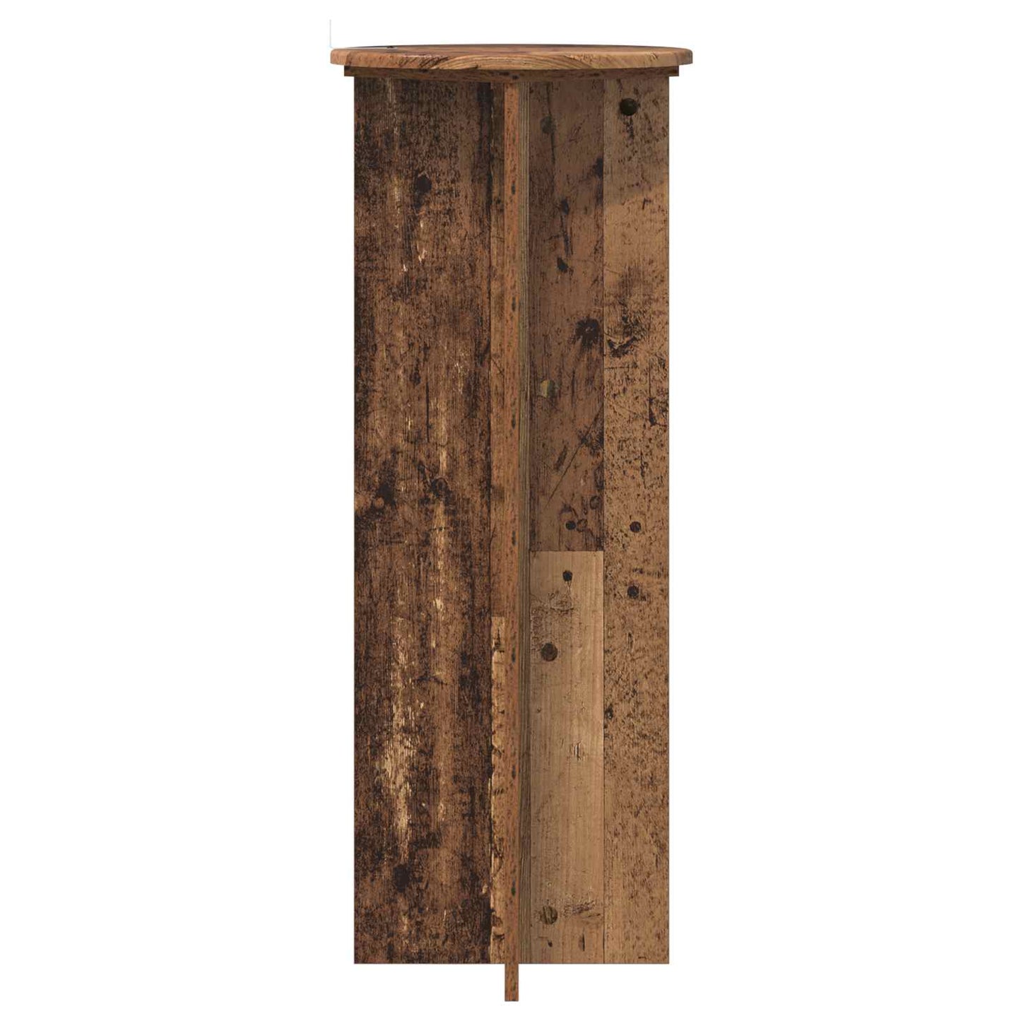 Plantenstandaard 2 pcs Oud hout Ø40 x 100 cm Bewerkt hout is nu te koop bij PeponiXL, paradijselijk wonen!