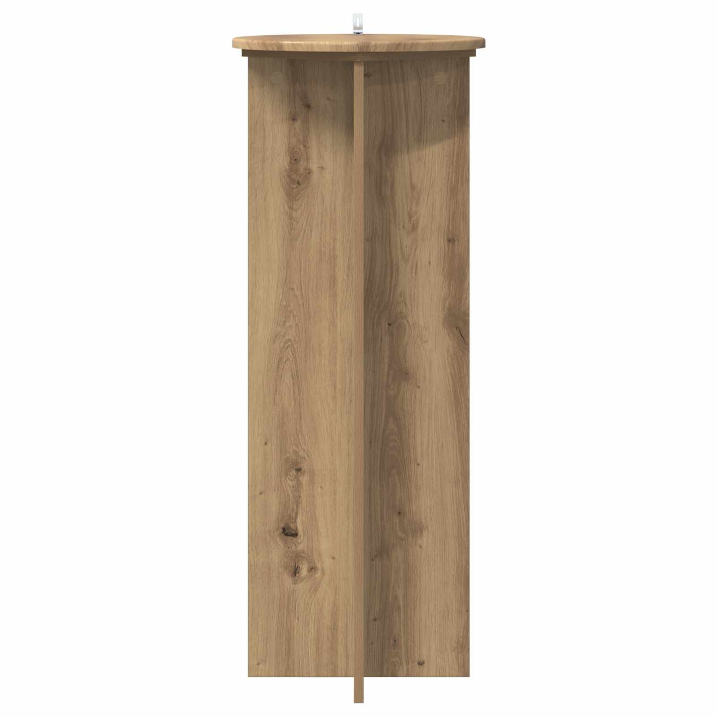 Plantenstandaard 2 pcs Artisanaal eiken Ø40 x 100 cm is nu te koop bij PeponiXL, paradijselijk wonen!