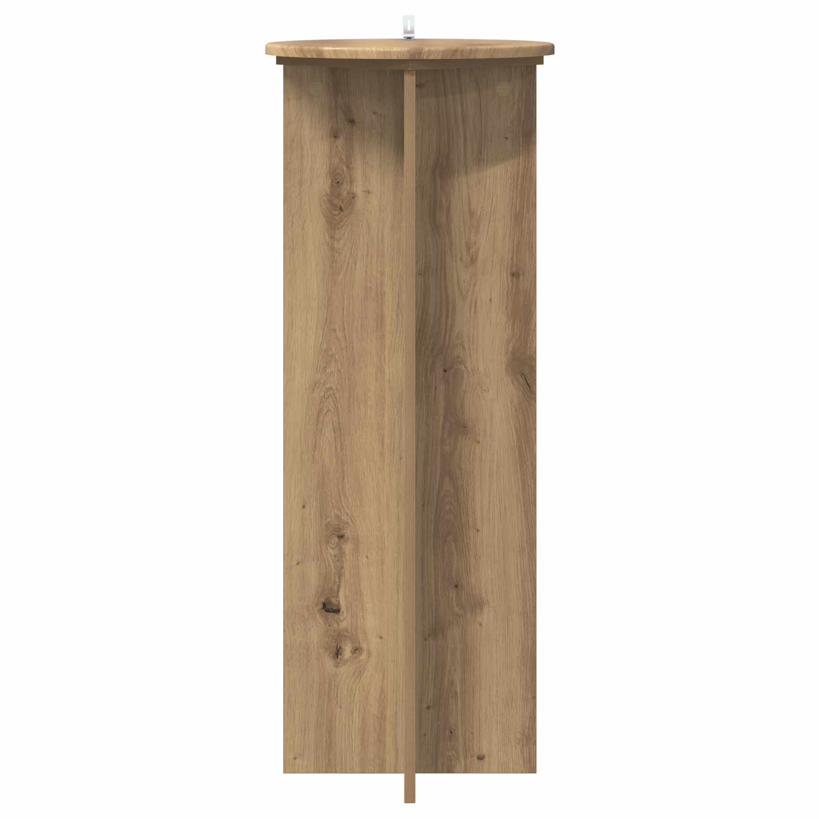 Plantenstandaard 2 pcs Artisanaal eiken Ø40 x 100 cm is nu te koop bij PeponiXL, paradijselijk wonen!