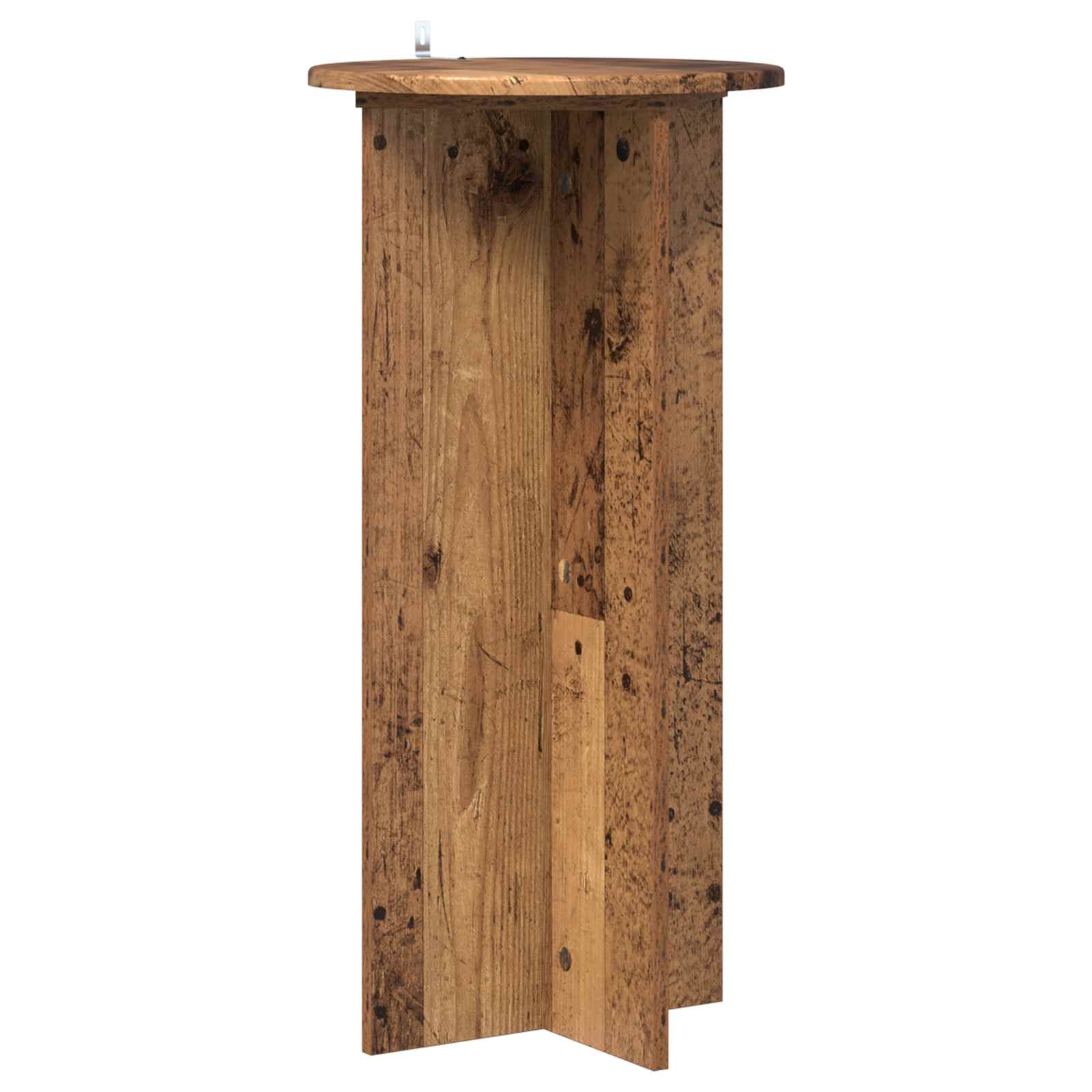 Plantenstandaard 2 pcs Oud hout 40 x 40 x 80 cm Bewerkt hout is nu te koop bij PeponiXL, paradijselijk wonen!