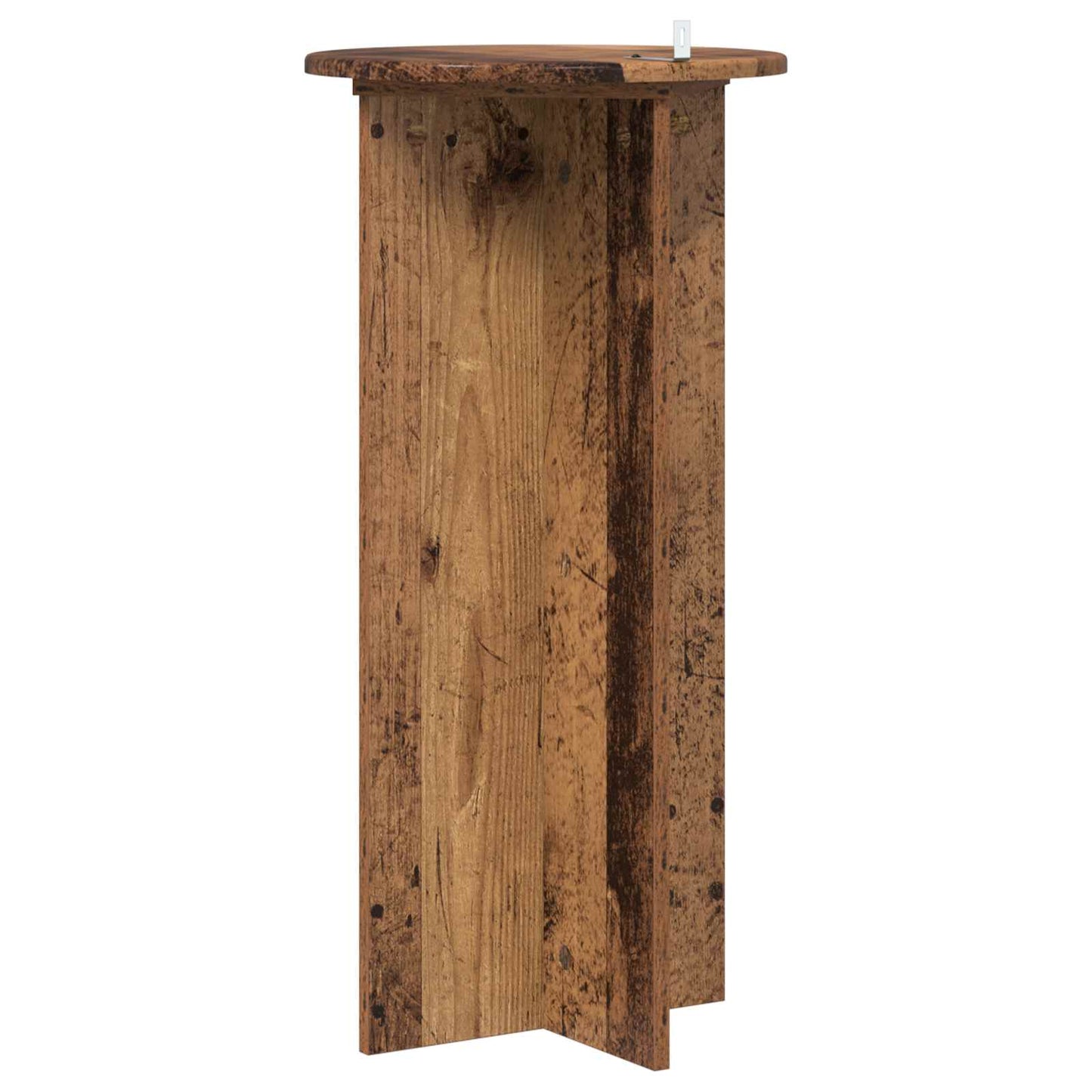 Plantenstandaard 2 pcs Oud hout 40 x 40 x 80 cm Bewerkt hout is nu te koop bij PeponiXL, paradijselijk wonen!