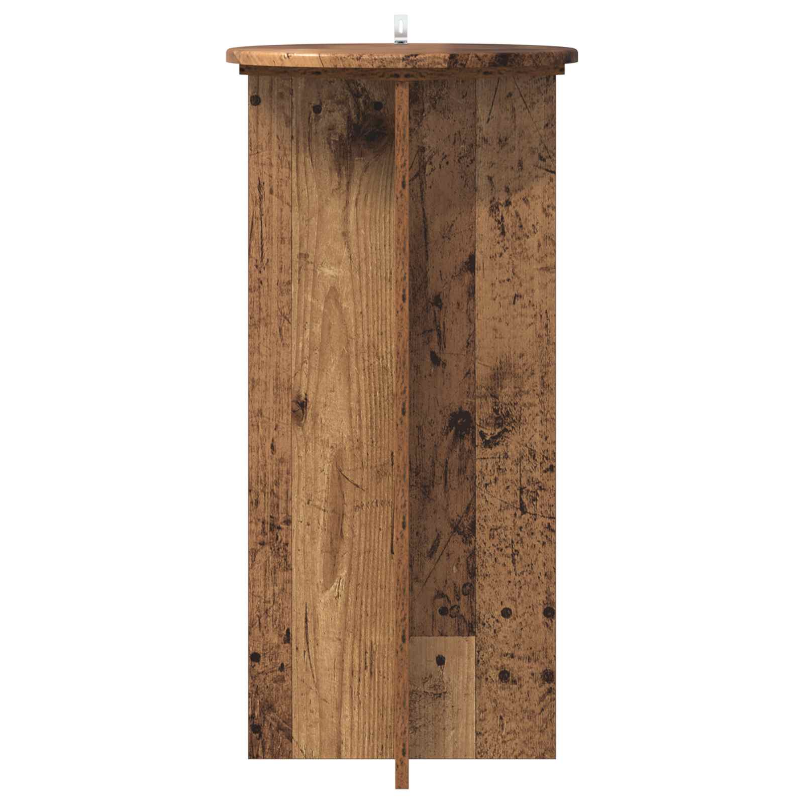 Plantenstandaard 2 pcs Oud hout 40 x 40 x 80 cm Bewerkt hout is nu te koop bij PeponiXL, paradijselijk wonen!