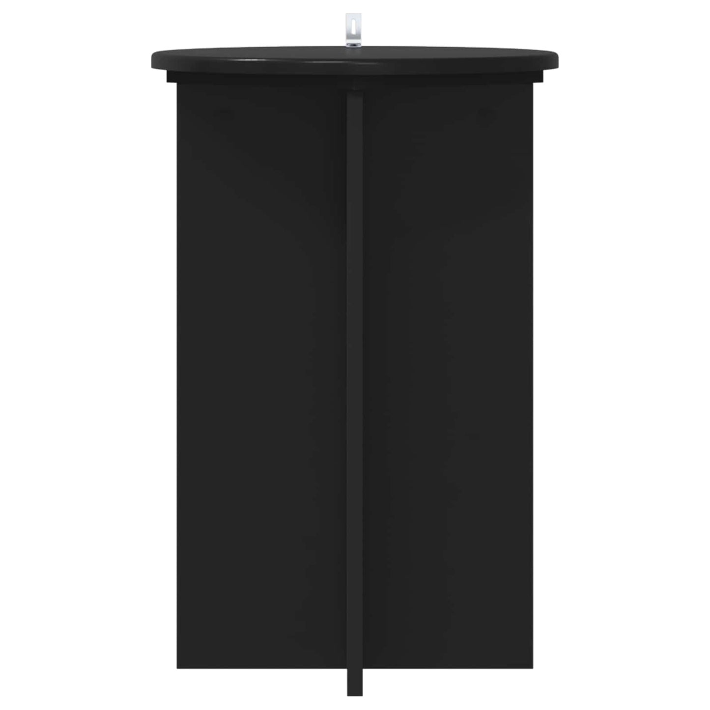 Plantenstandaard 2 pcs Zwart Ø40 x 60 cm Bewerkt hout is nu te koop bij PeponiXL, paradijselijk wonen!