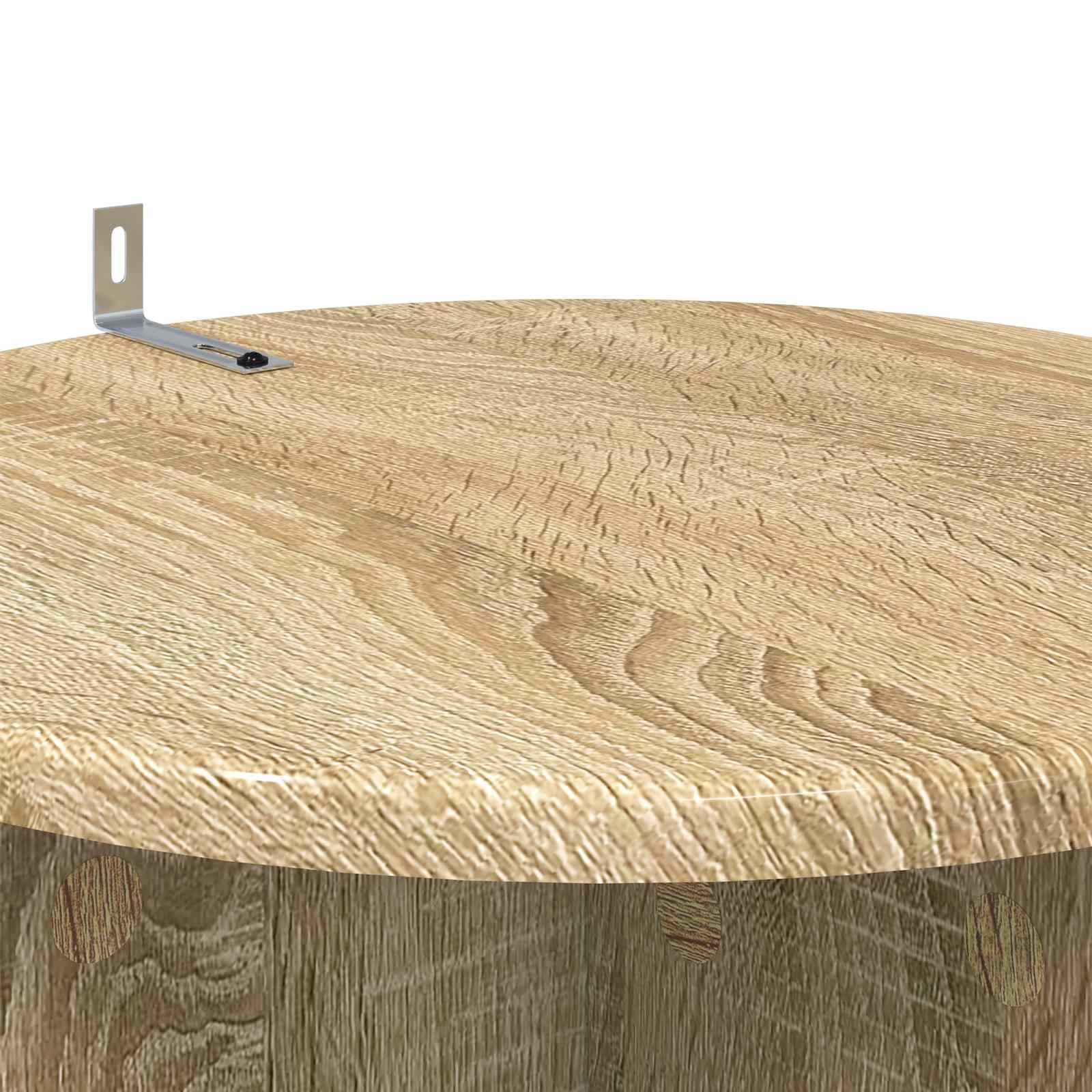 Plantenstandaard 2 pcs Sonoma Eiken Ø40 x 60 cm Bewerkt hout is nu te koop bij PeponiXL, paradijselijk wonen!