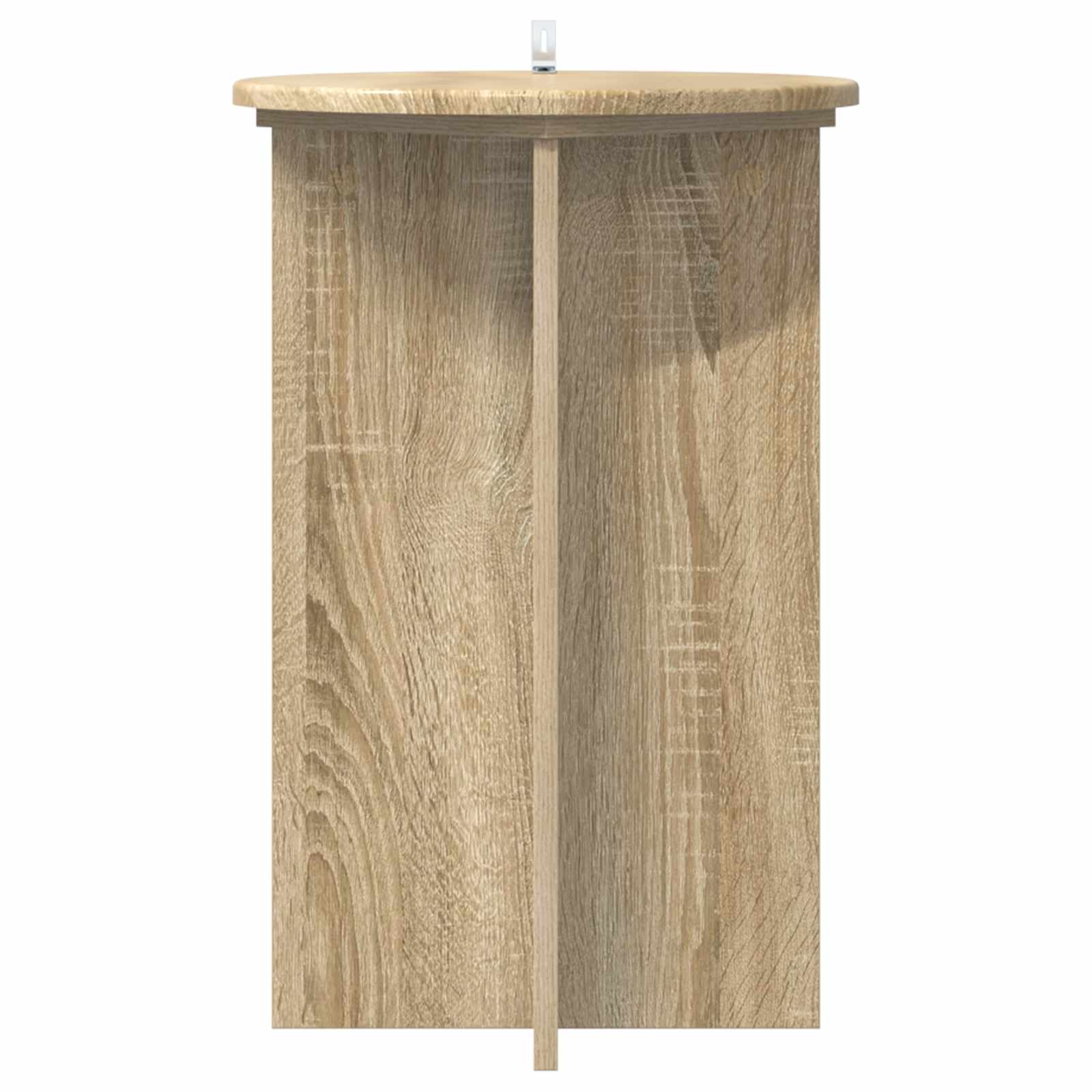 Plantenstandaard 2 pcs Sonoma Eiken Ø40 x 60 cm Bewerkt hout is nu te koop bij PeponiXL, paradijselijk wonen!