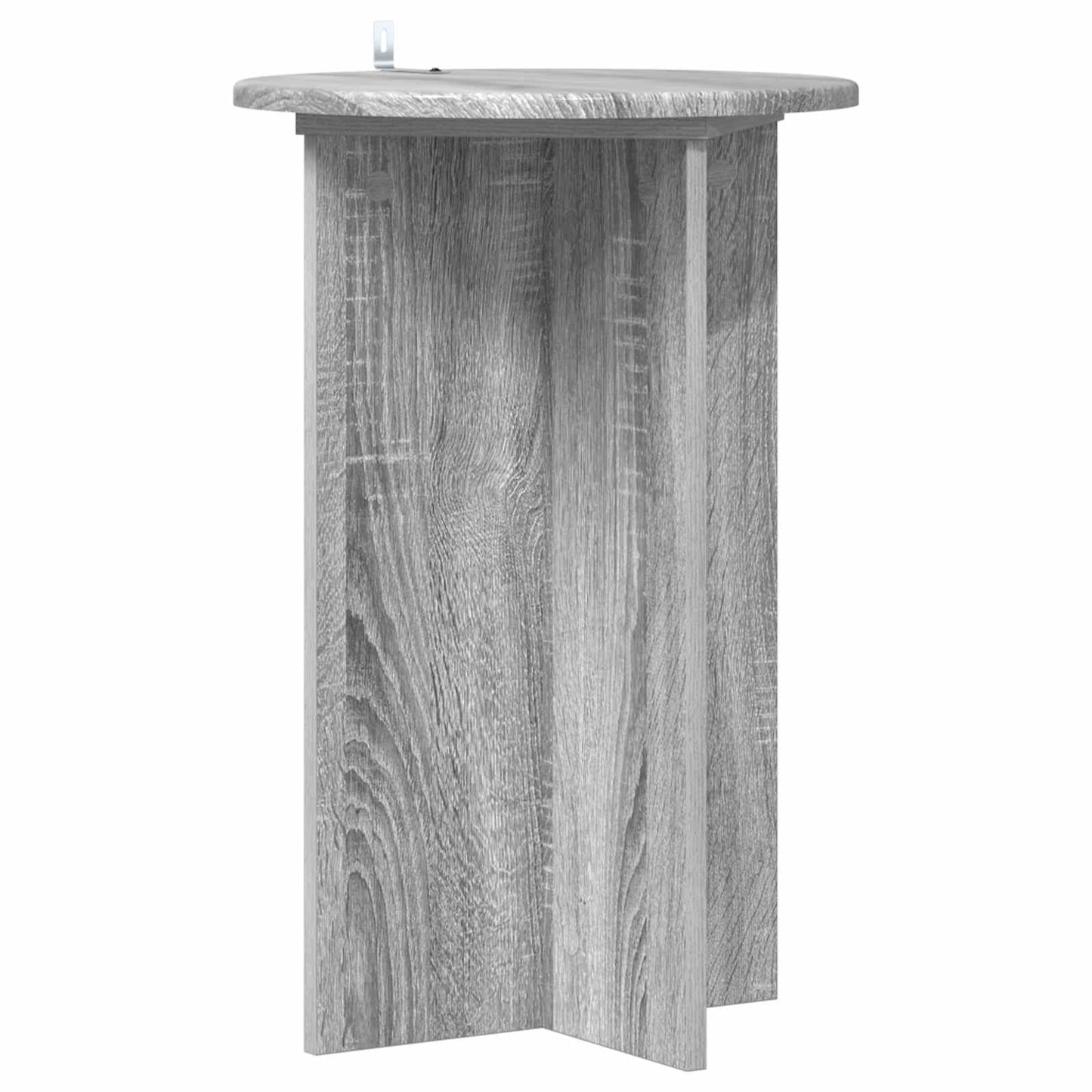 Plantenstandaard 2 pcs Grijs sonoma Ø40 x 60 cm Bewerkt hout is nu te koop bij PeponiXL, paradijselijk wonen!
