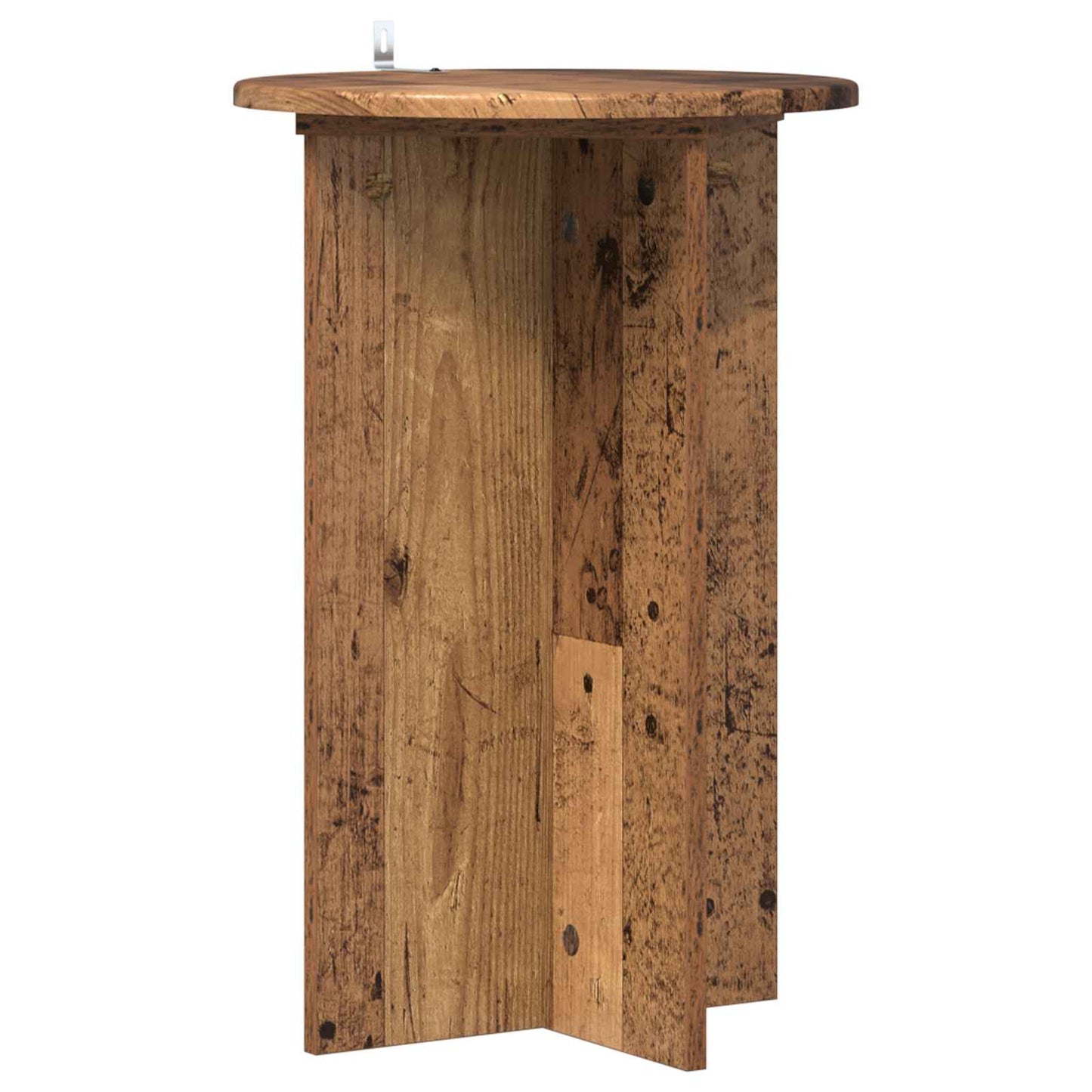 Plantenstandaard 2 pcs Oud hout Ø40 x 60 cm Bewerkt hout is nu te koop bij PeponiXL, paradijselijk wonen!