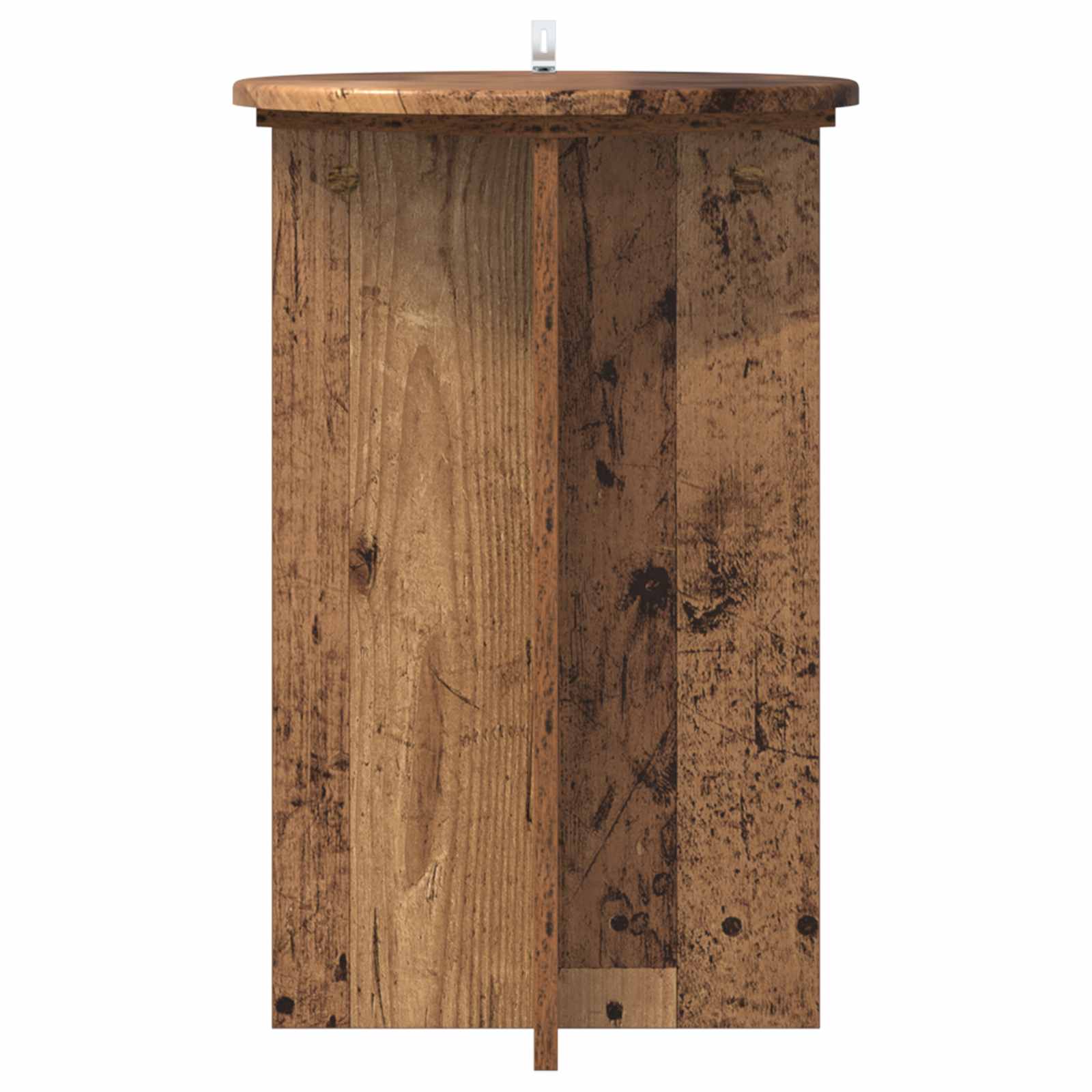 Plantenstandaard 2 pcs Oud hout Ø40 x 60 cm Bewerkt hout is nu te koop bij PeponiXL, paradijselijk wonen!