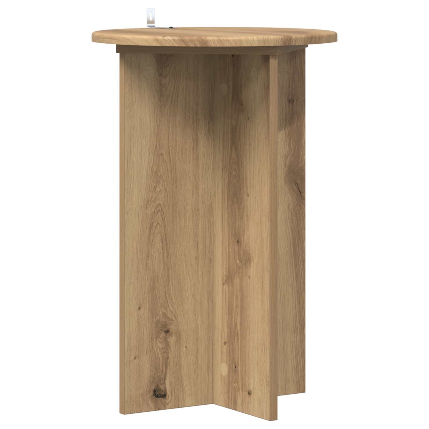 Plantenstandaard 2 pcs Artisanaal eiken Ø40 x 60 cm is nu te koop bij PeponiXL, paradijselijk wonen!