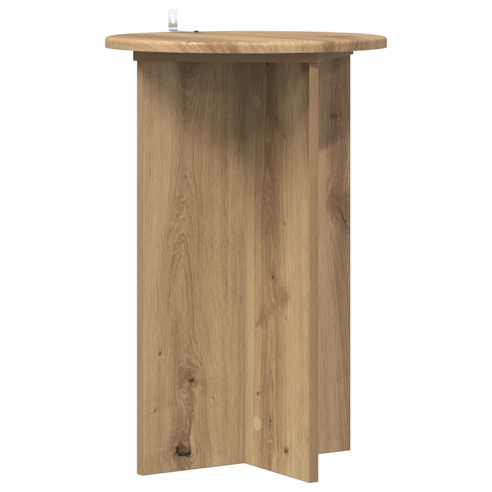Plantenstandaard 2 pcs Artisanaal eiken Ø40 x 60 cm is nu te koop bij PeponiXL, paradijselijk wonen!