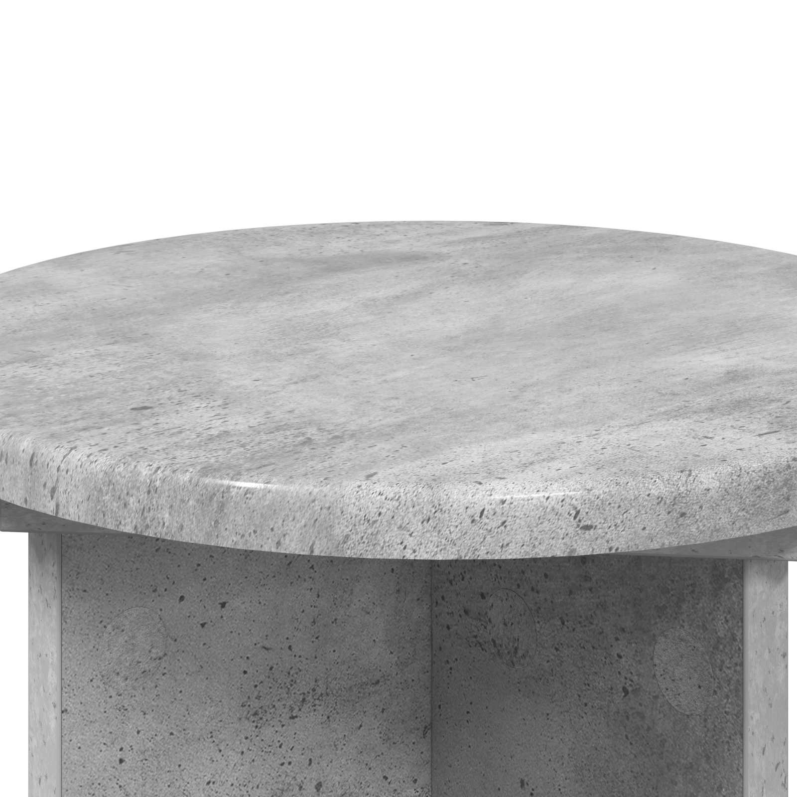 Plantenstandaard 2 pcs Betongrijs Ø29,5 x 40 cm Bewerkt hout is nu te koop bij PeponiXL, paradijselijk wonen!