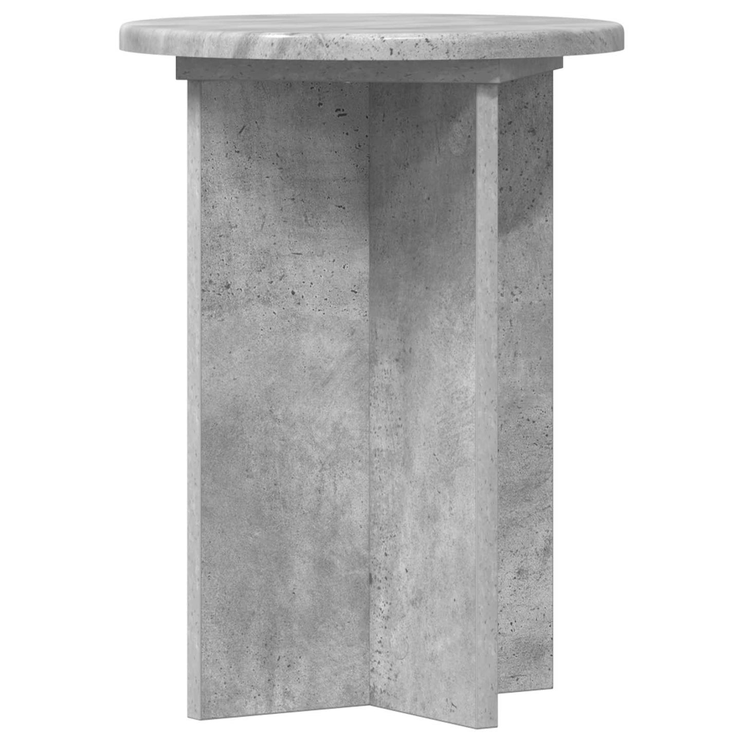 Plantenstandaard 2 pcs Betongrijs Ø29,5 x 40 cm Bewerkt hout is nu te koop bij PeponiXL, paradijselijk wonen!