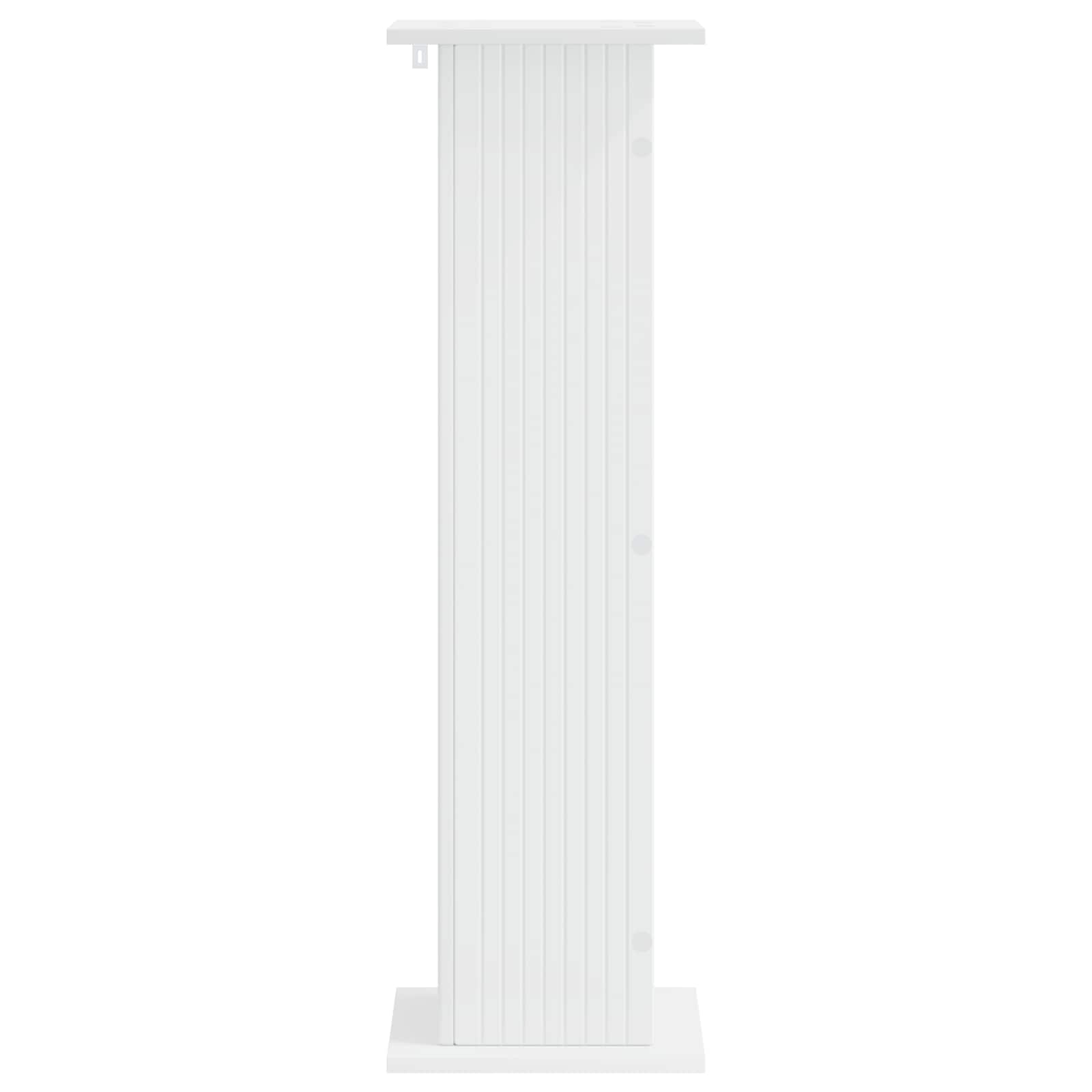 Plantenstandaard Wit 30,5 x 30 x 100,5 cm Bewerkt hout is nu te koop bij PeponiXL, paradijselijk wonen!