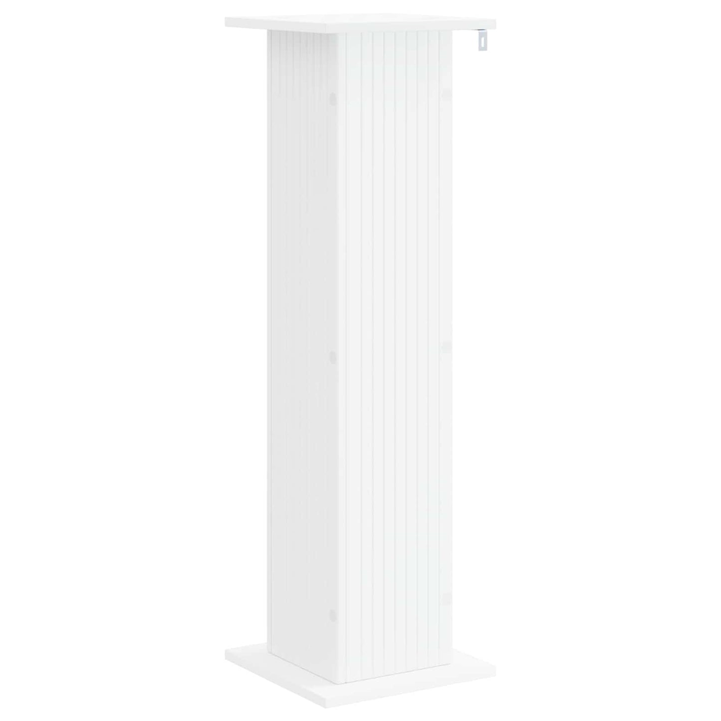 Plantenstandaard 2 pcs Wit 30,5 x 30 x 100,5 cm Bewerkt hout is nu te koop bij PeponiXL, paradijselijk wonen!
