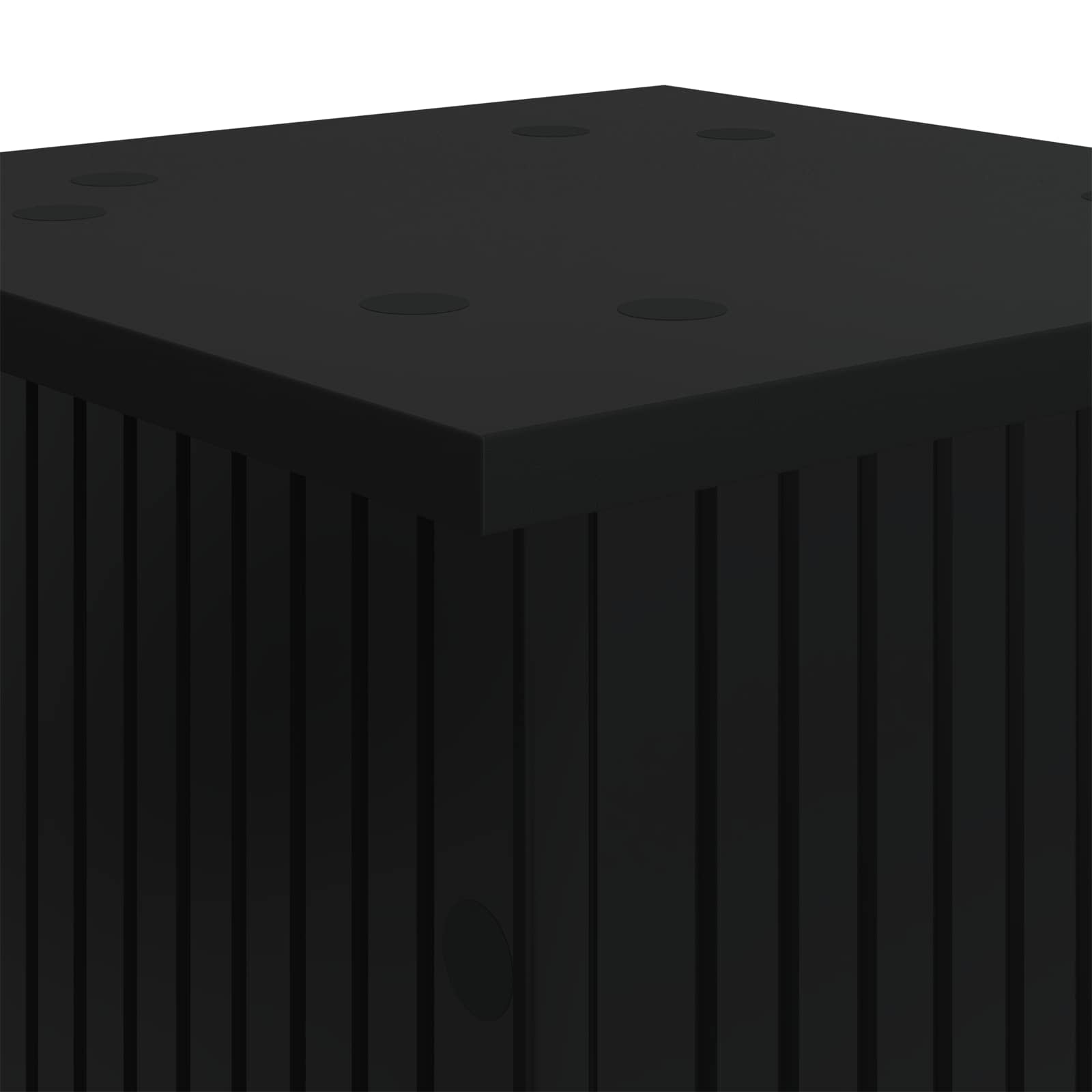 Plantenstandaard Zwart 30,5 x 30 x 100,5 cm Bewerkt hout is nu te koop bij PeponiXL, paradijselijk wonen!