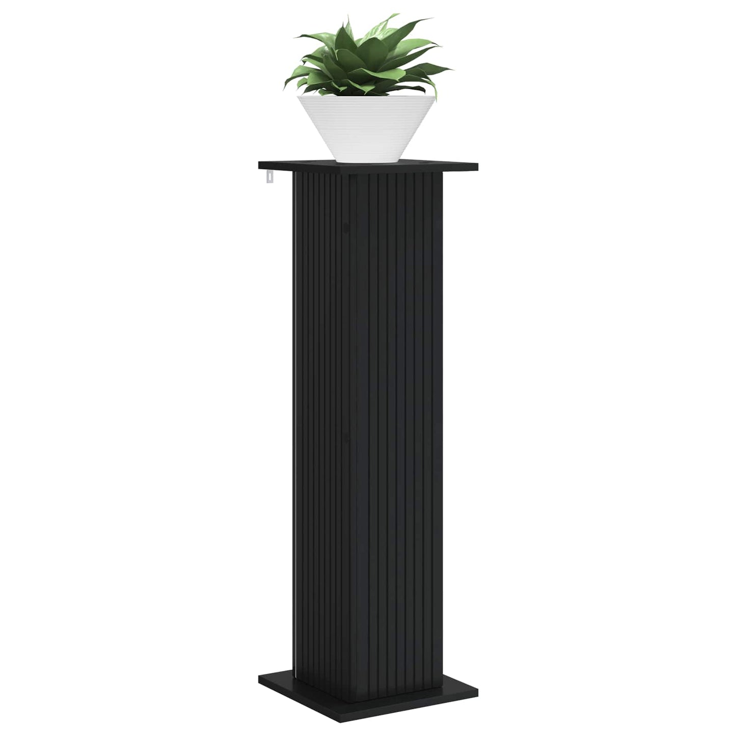 Plantenstandaard Zwart 30,5 x 30 x 100,5 cm Bewerkt hout is nu te koop bij PeponiXL, paradijselijk wonen!