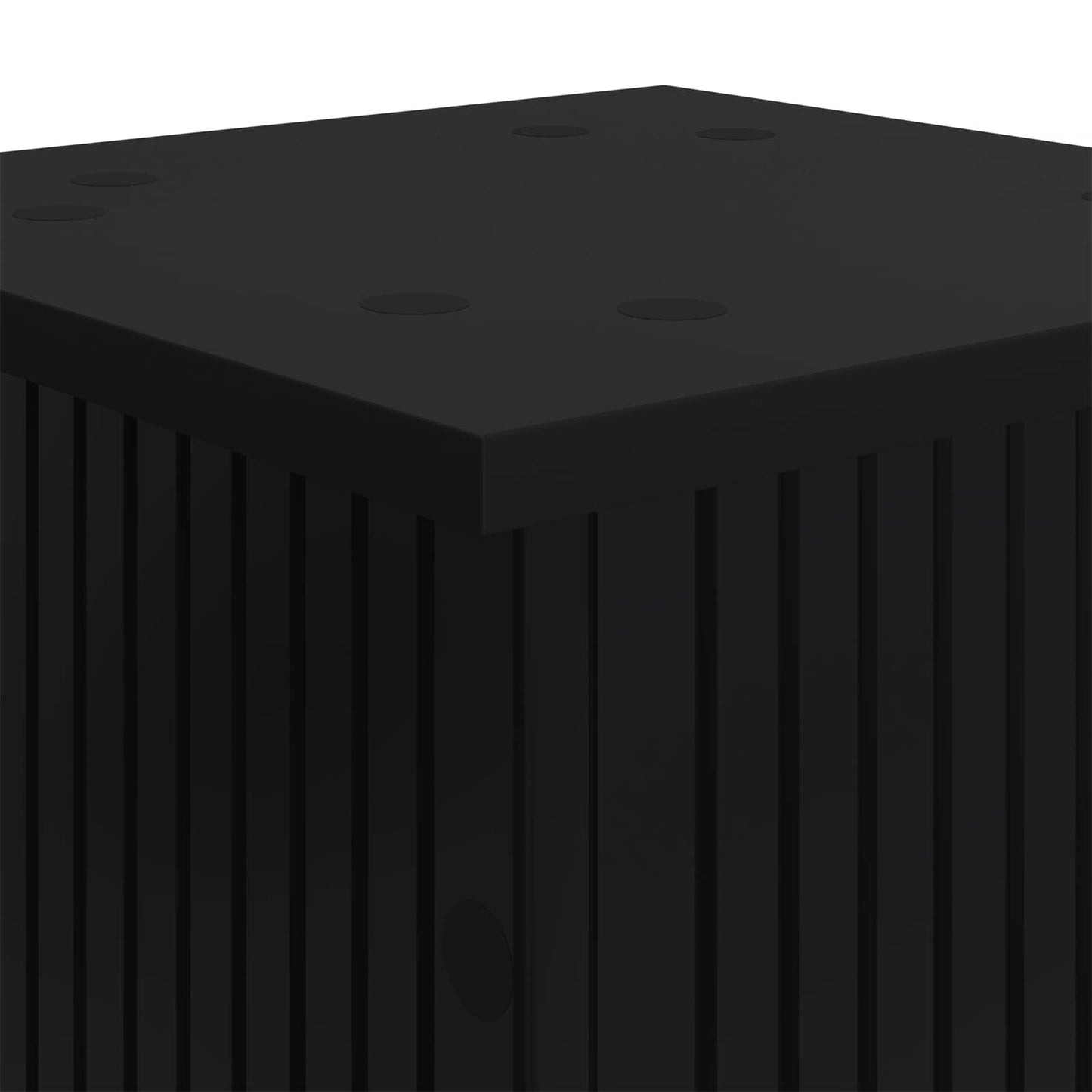 Plantenstandaard 2 pcs Zwart 30,5 x 30 x 100,5 cm Bewerkt hout is nu te koop bij PeponiXL, paradijselijk wonen!