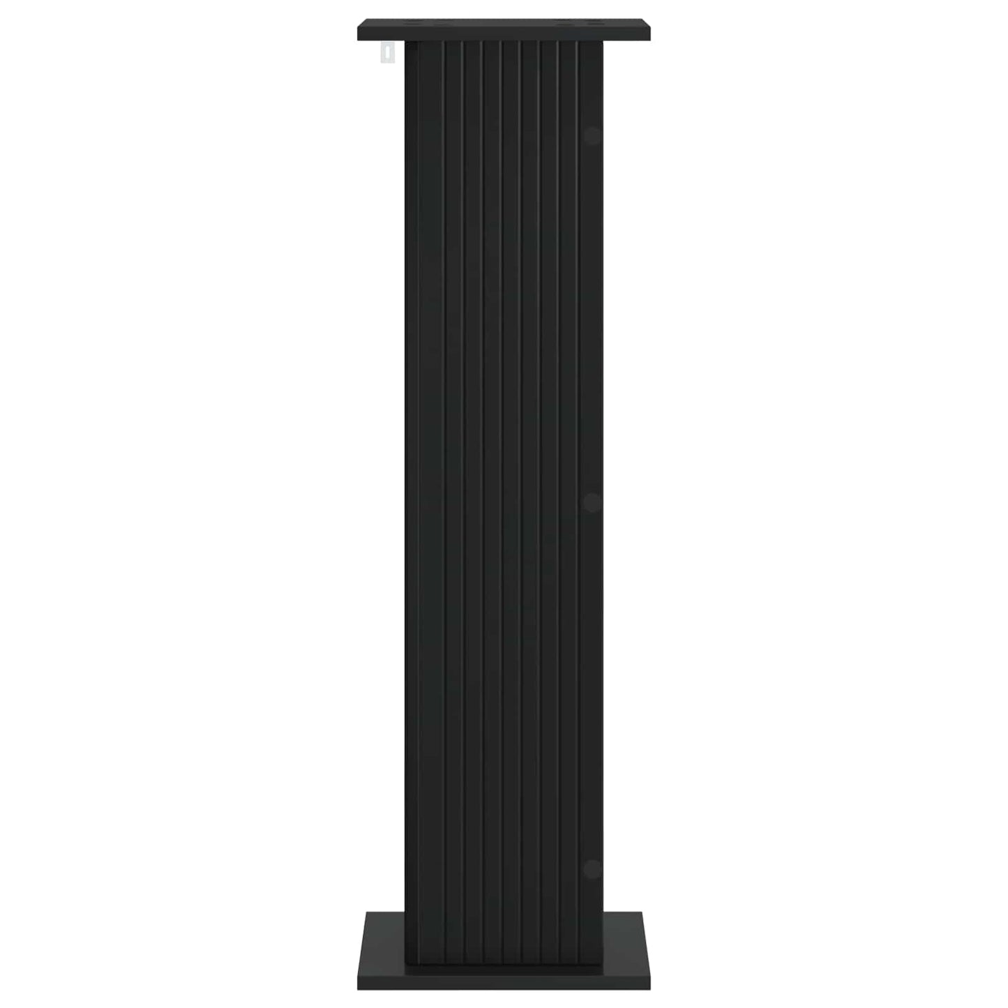 Plantenstandaard 2 pcs Zwart 30,5 x 30 x 100,5 cm Bewerkt hout is nu te koop bij PeponiXL, paradijselijk wonen!