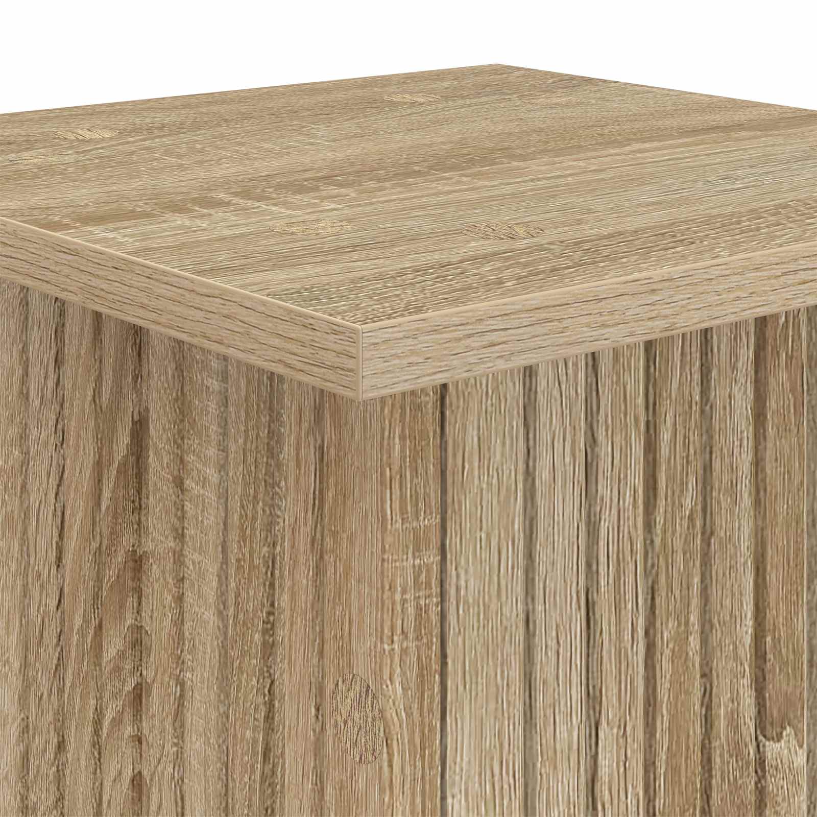 Plantenstandaard 2 pcs Sonoma Eiken 30,5 x 30 x 100,5 cm is nu te koop bij PeponiXL, paradijselijk wonen!
