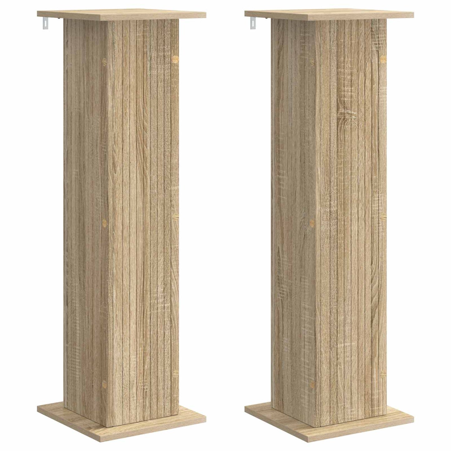 Plantenstandaard 2 pcs Sonoma Eiken 30,5 x 30 x 100,5 cm is nu te koop bij PeponiXL, paradijselijk wonen!